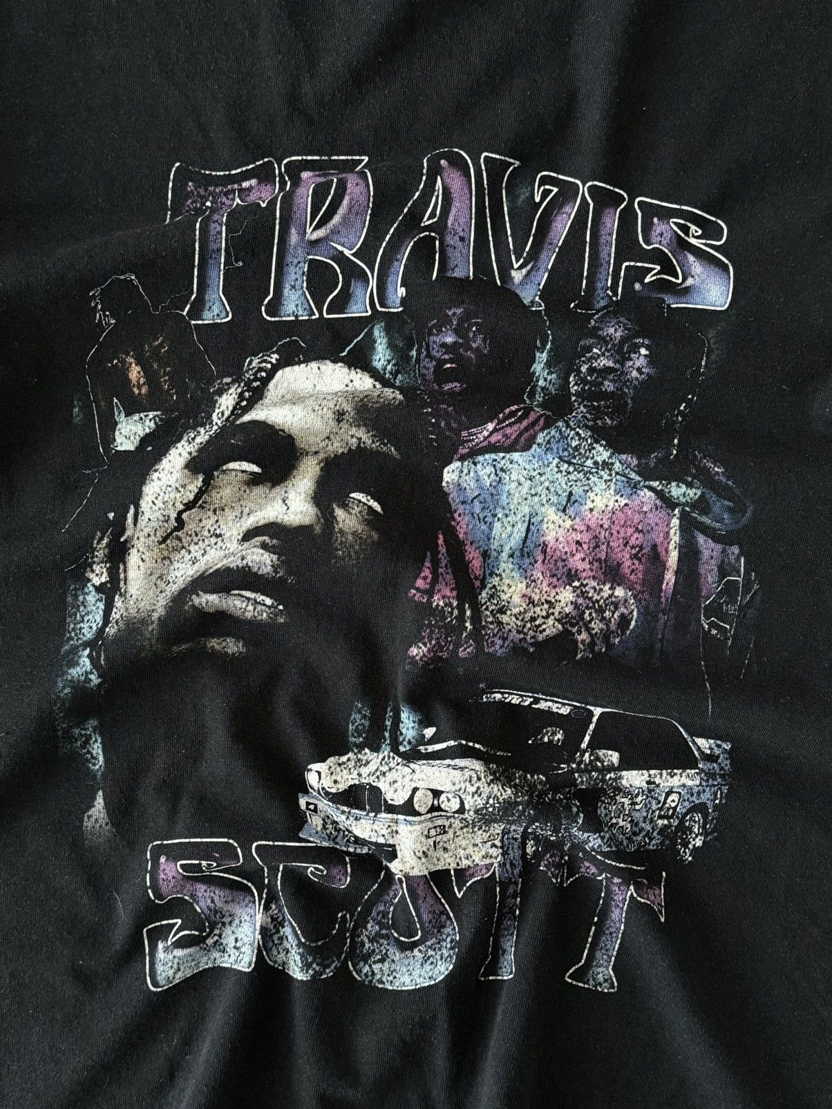 Rap Tees Travis Scott Hype Skate Rap Band T-Shirt Size US L / EU 52-54 / 3 - 3 Thumbnail