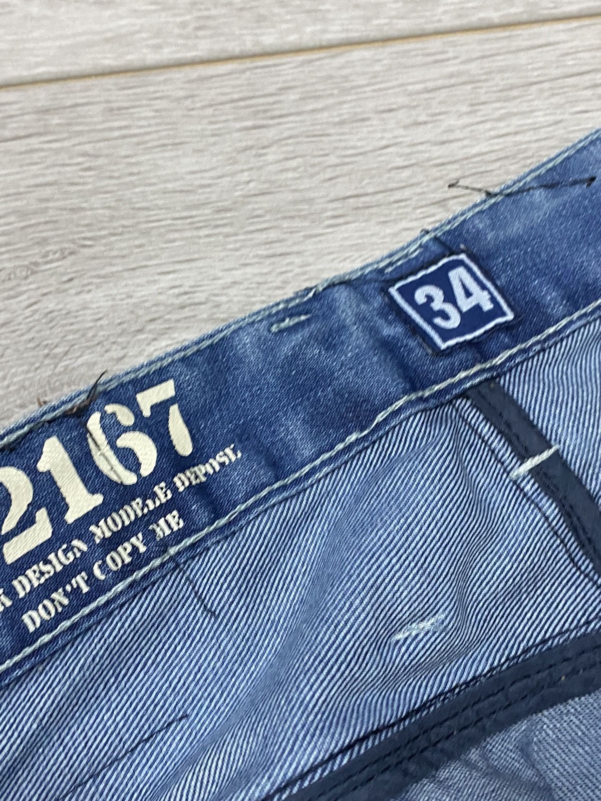 Vintage Japrag denim Okishana Samoki vintage patch work jeans Size US 34 / EU 50 - 7 Thumbnail