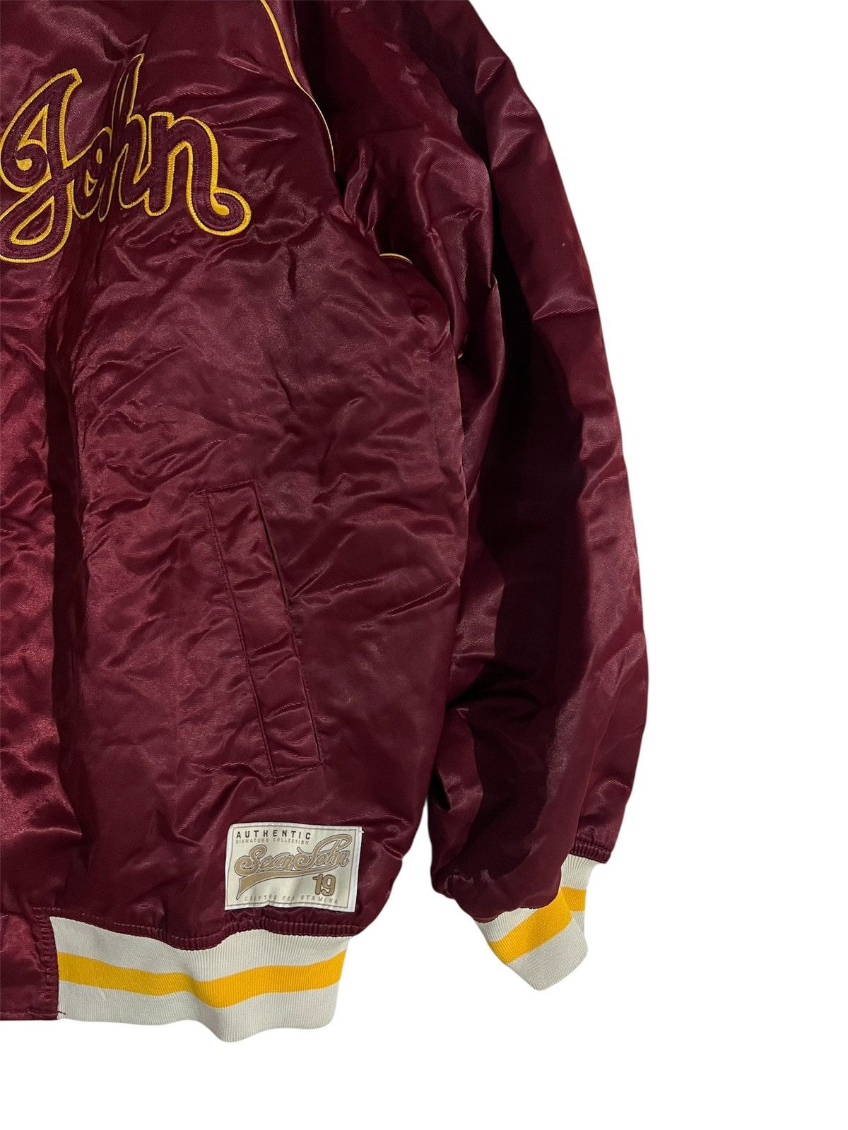 Sean John Sean John Varsity Vintage Jacket Size US XL / EU 56 / 4 - 4 Thumbnail