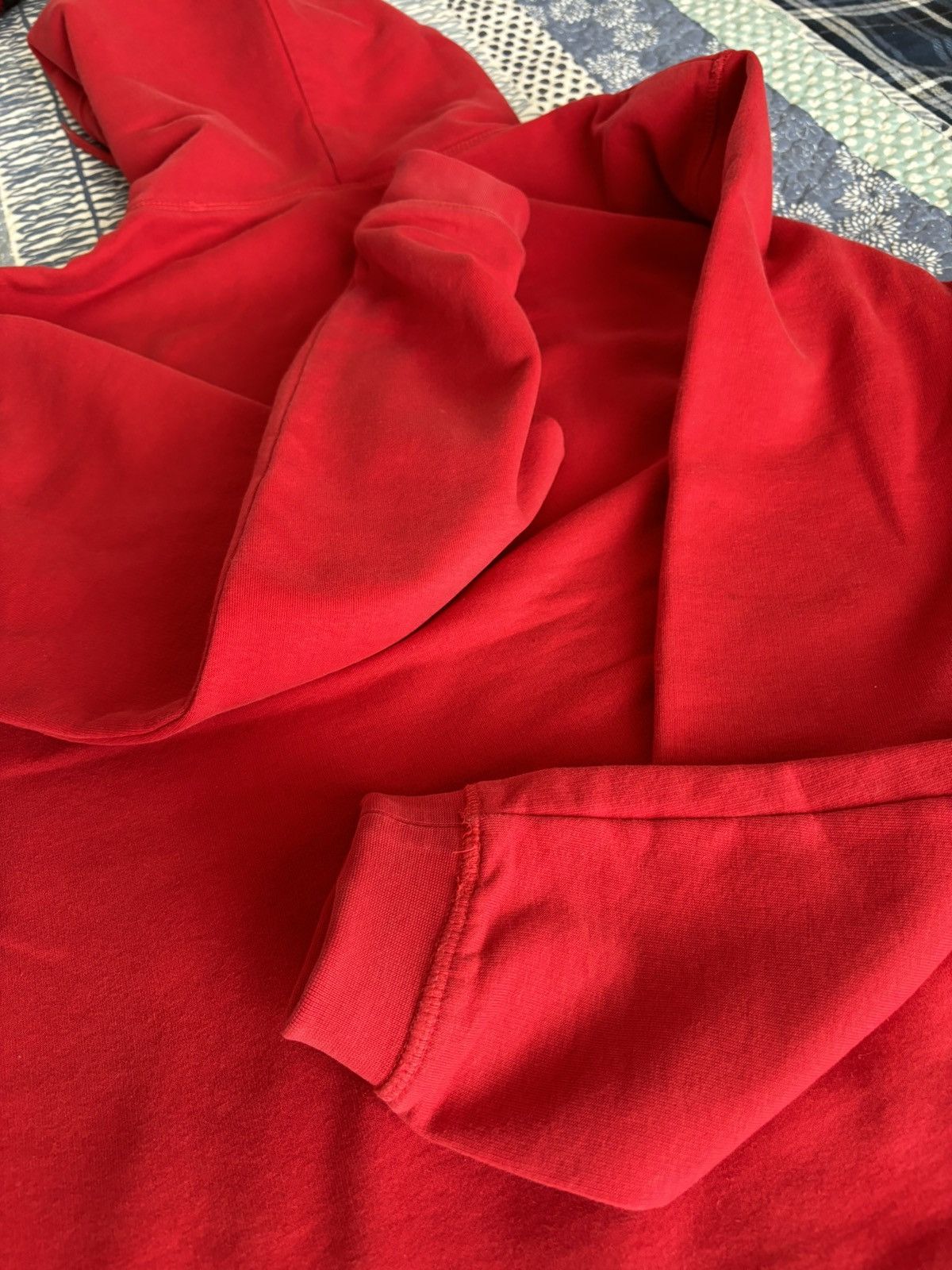H&M H&M Red Hoodie Size US M / EU 48-50 / 2 - 3 Thumbnail