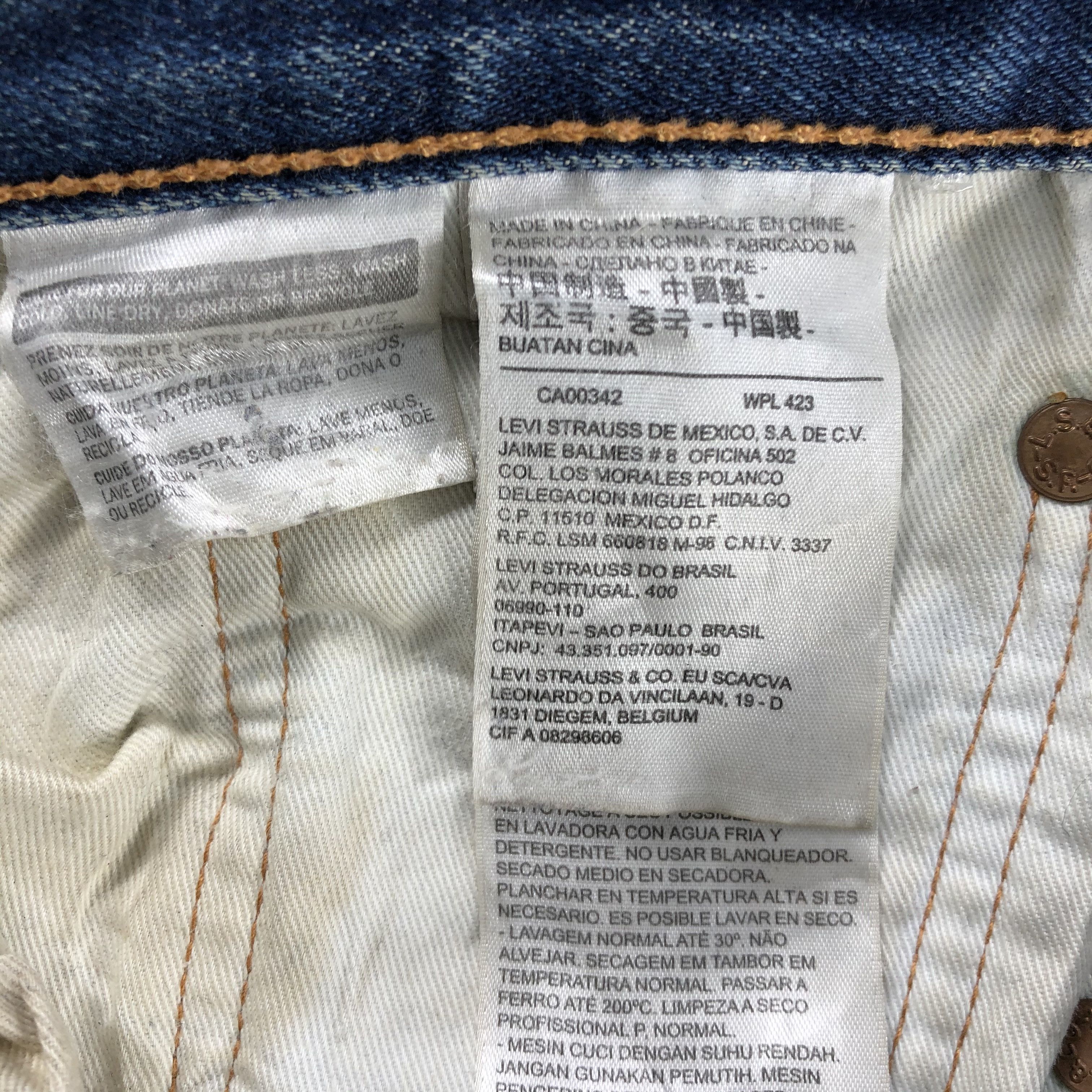 Levi's × Vintage Vintage Blue Wash Levis 502 Jeans-JM2317 Size US 34 / EU 50 - 14 Thumbnail