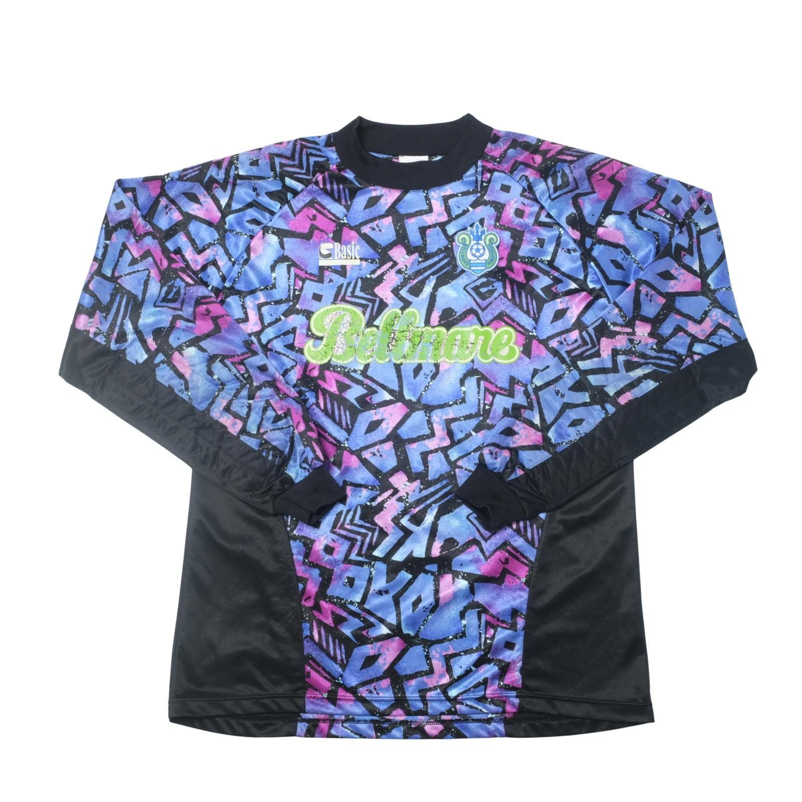 Target Basics 1995 Shonan Bellmare Goalkeeper Shirt J-League (XL/XXL) Size US XL / EU 56 / 4 - 1 Thumbnail