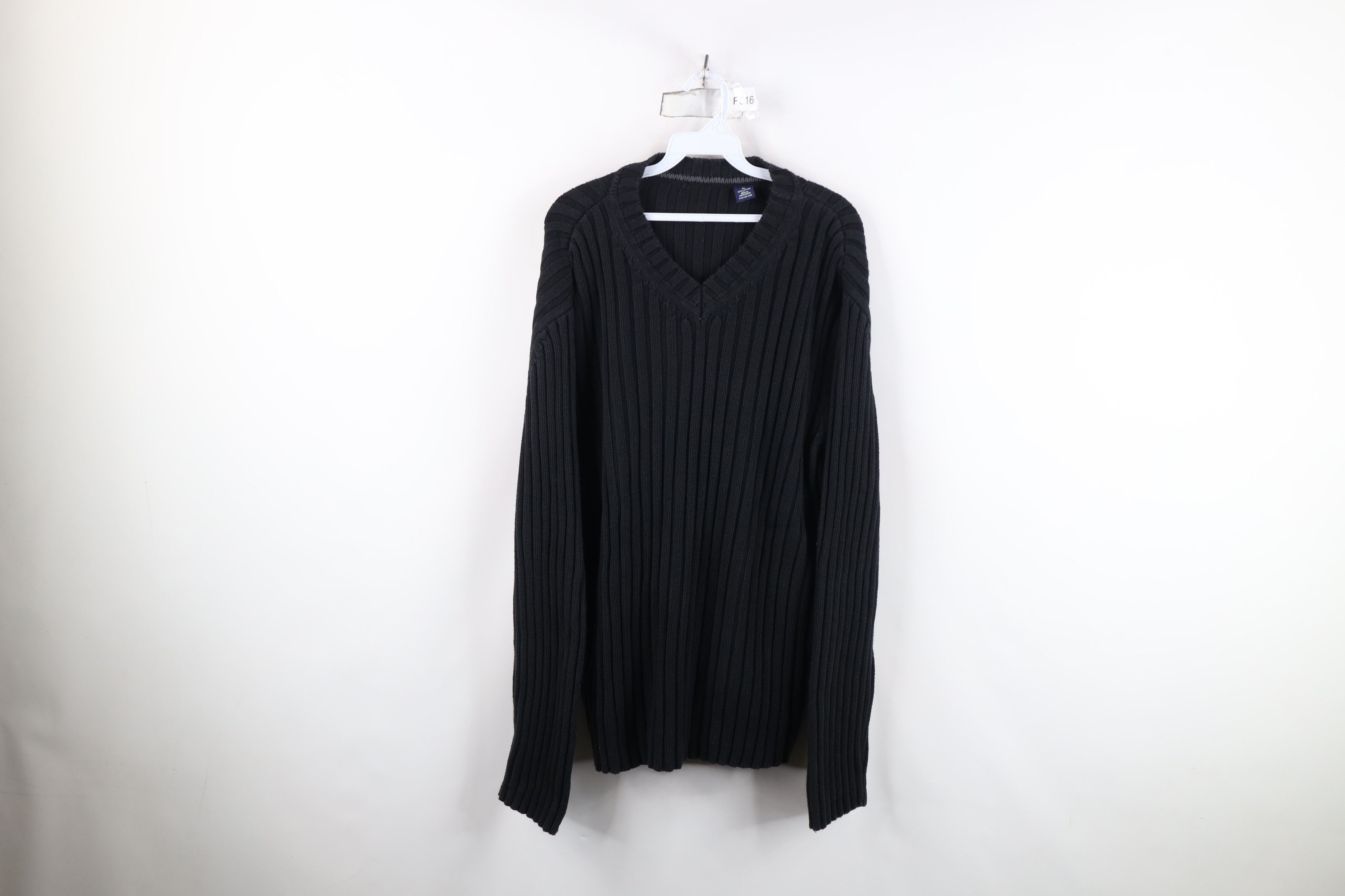 Vintage Vintage 90s Streetewear Heavyweight Ribbed Knit Sweater Size US XL / EU 56 / 4 - 1 Thumbnail