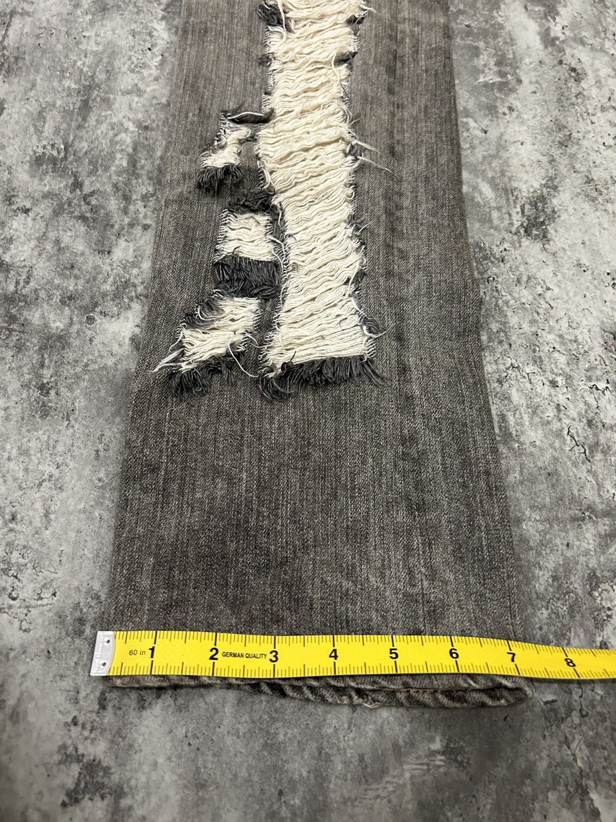 Japanese Brand Ego Tripping Japan Distressed Denim Pants Size US 30 / EU 46 - 22 Thumbnail