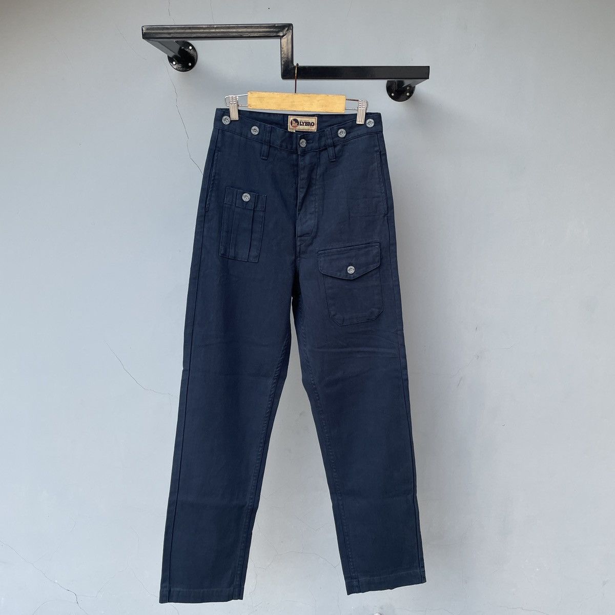 Nigel Cabourn Nigel Cabourn LYBRO Garment Dye British Navy Size 26" / US 2 / IT 38 - 1 Thumbnail