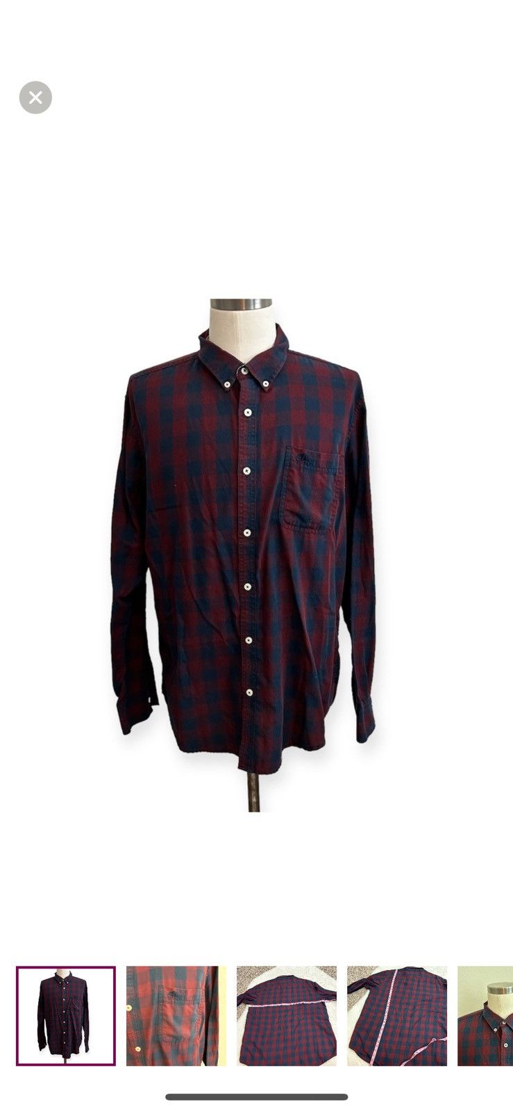 American Rag American rag xl plaid button down shirt Size US XL / EU 56 / 4 - 1 Thumbnail