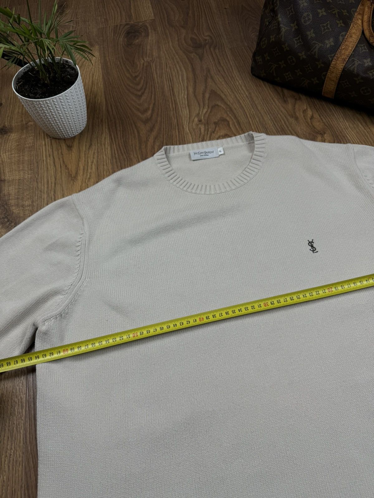 Yves Saint Laurent Vintage sweater Yves Saint Laurent 90s original luxury item Size US XL / EU 56 / 4 - 5 Thumbnail