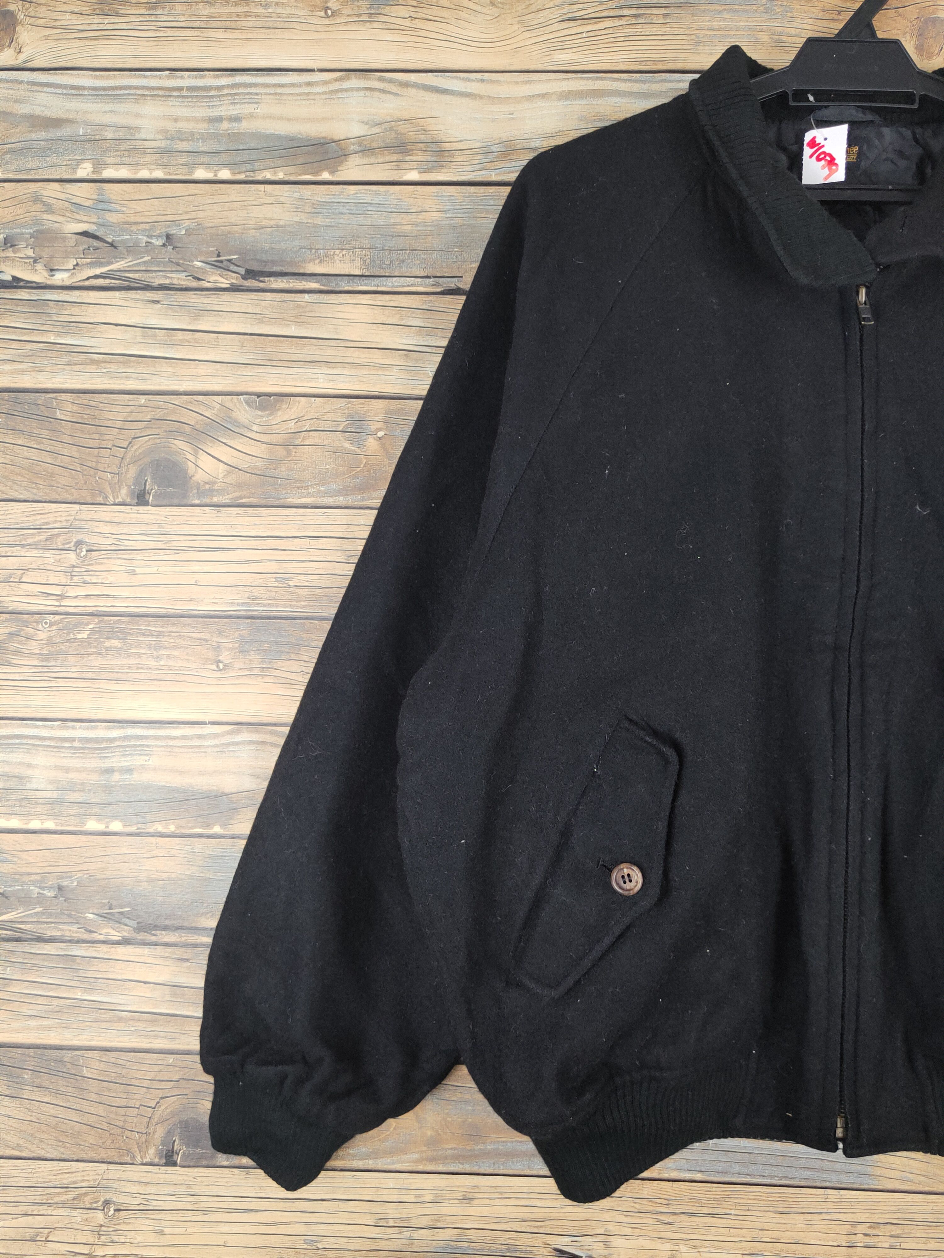 Japanese Brand Pierre Bonee Black Jackets #W1079 Size US XL / EU 56 / 4 - 3 Thumbnail