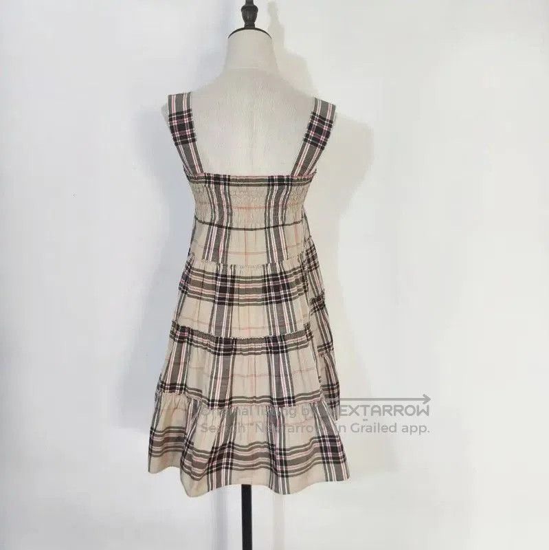 Burberry Burberry Summer Plaid Cotton Blend Dress. Size M / US 6-8 / IT 42-44 - 4 Thumbnail