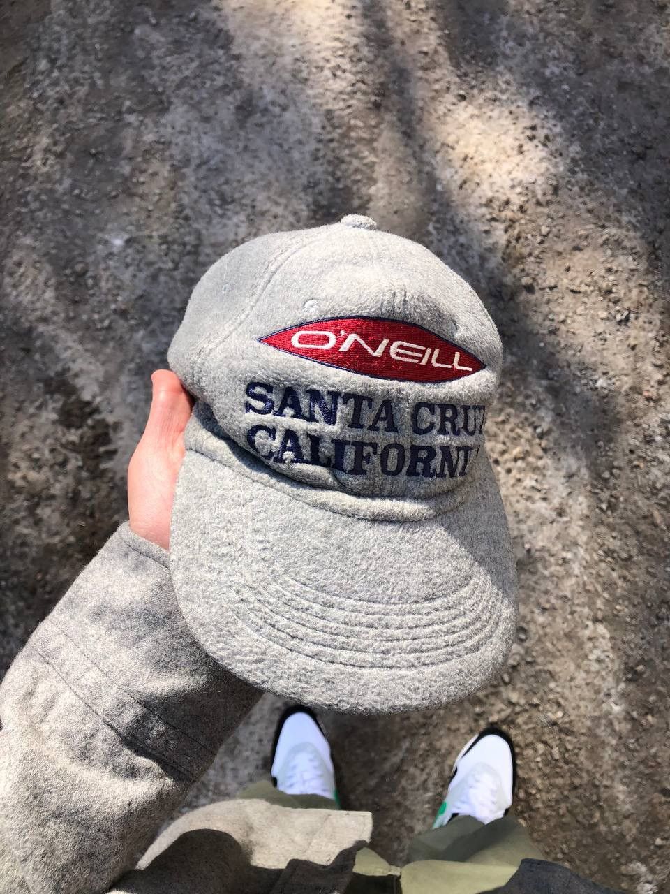 O'Neill × Santa Cruz Skateboards VERY RARE SANTA CRUZ CALIFORNIA O’NEILL FLEECE CAP DESIGNER Size ONE SIZE - 2 Thumbnail