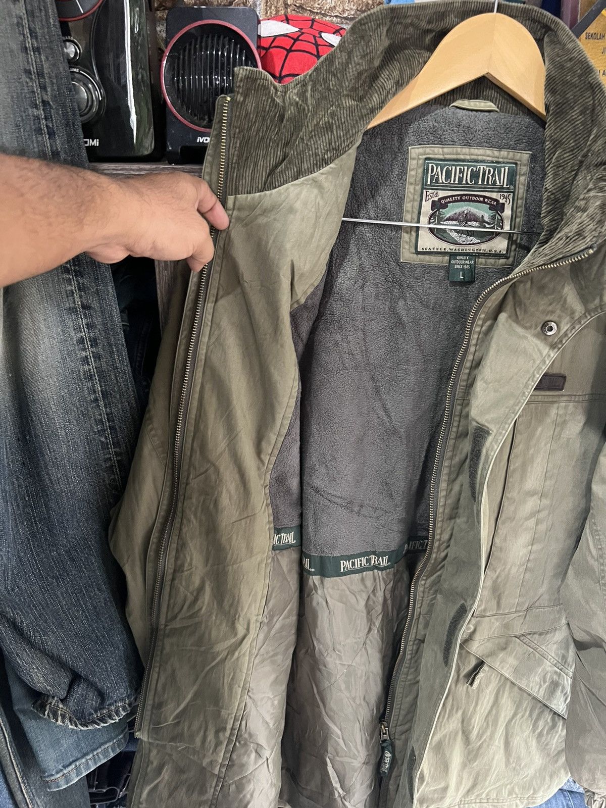 Pacific Trail 🔥Vintage Pacific Trail Quilted Jacket Size US XL / EU 56 / 4 - 17 Thumbnail