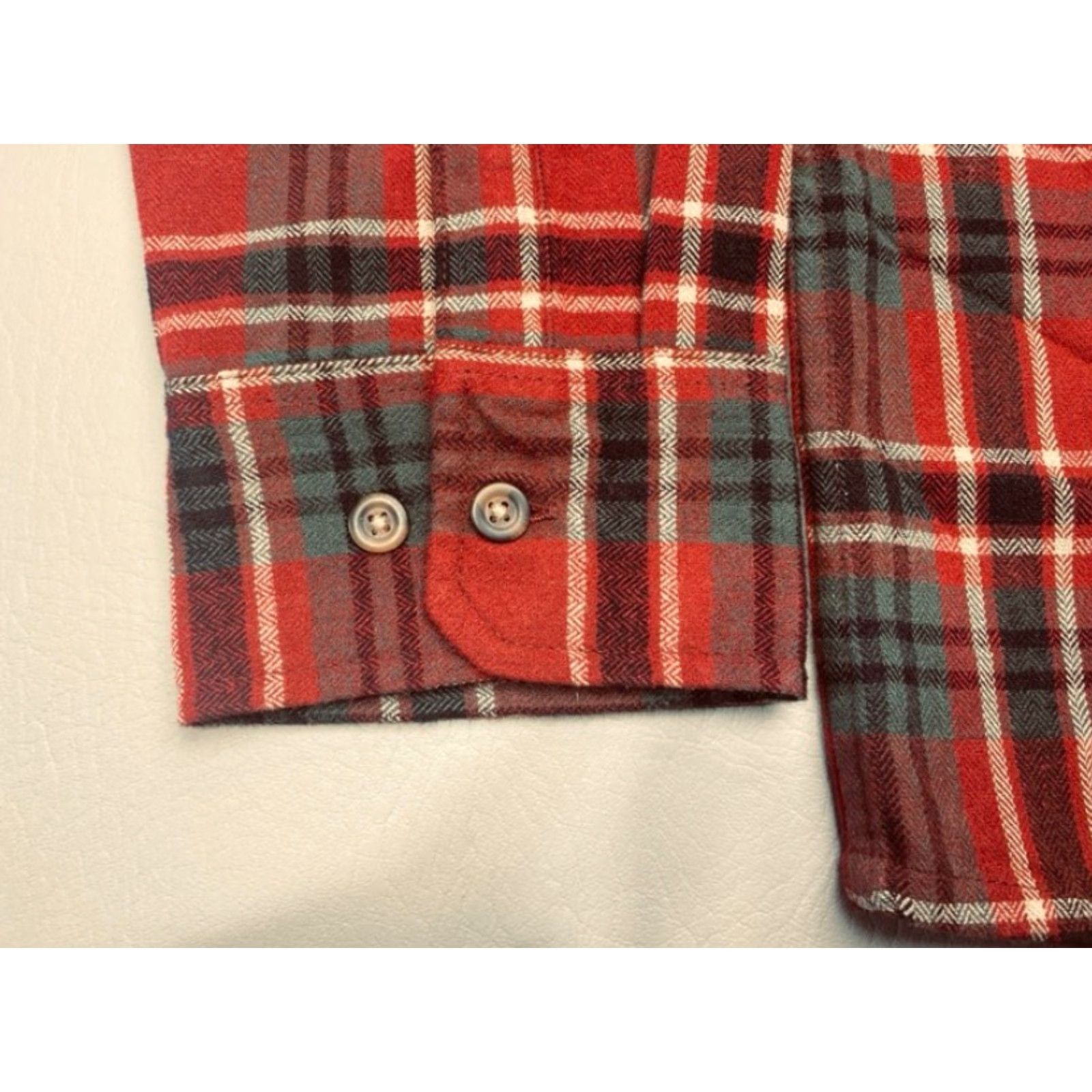 Eddie Bauer NWT Eddie Bauer Flannel Shirt Mens 2XL Red Plaid Long Sleeve Chest Pocket 8267 Size US XXL / EU 58 / 5 - 4 Thumbnail