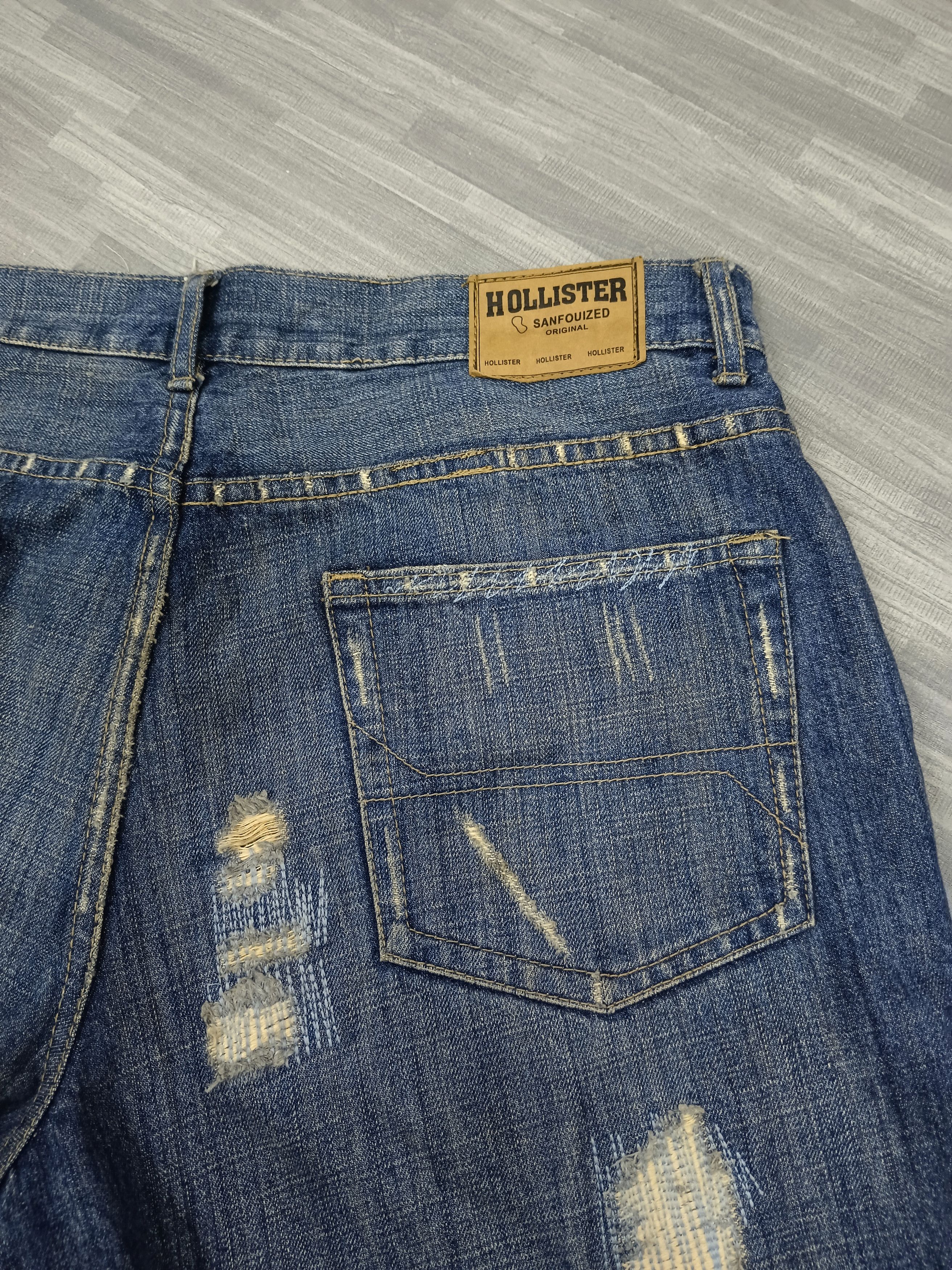 Hollister SICK FLARE HOLLISTER DENIM PANTS Size US 34 / EU 50 - 6 Thumbnail