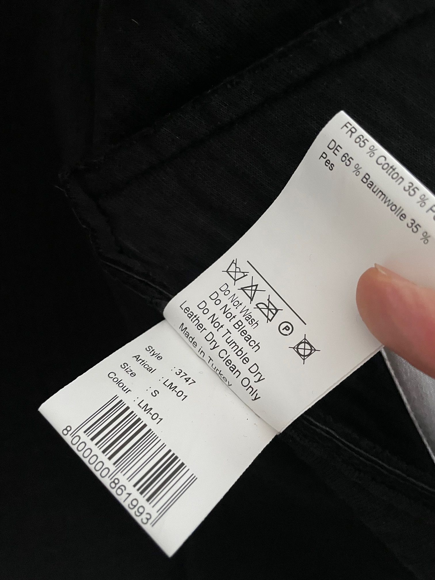 Martin Asbjorn Martin Asbjorn Stevie black lamb leather blazer jacket S 46 Size US S / EU 44-46 / 1 - 11 Thumbnail