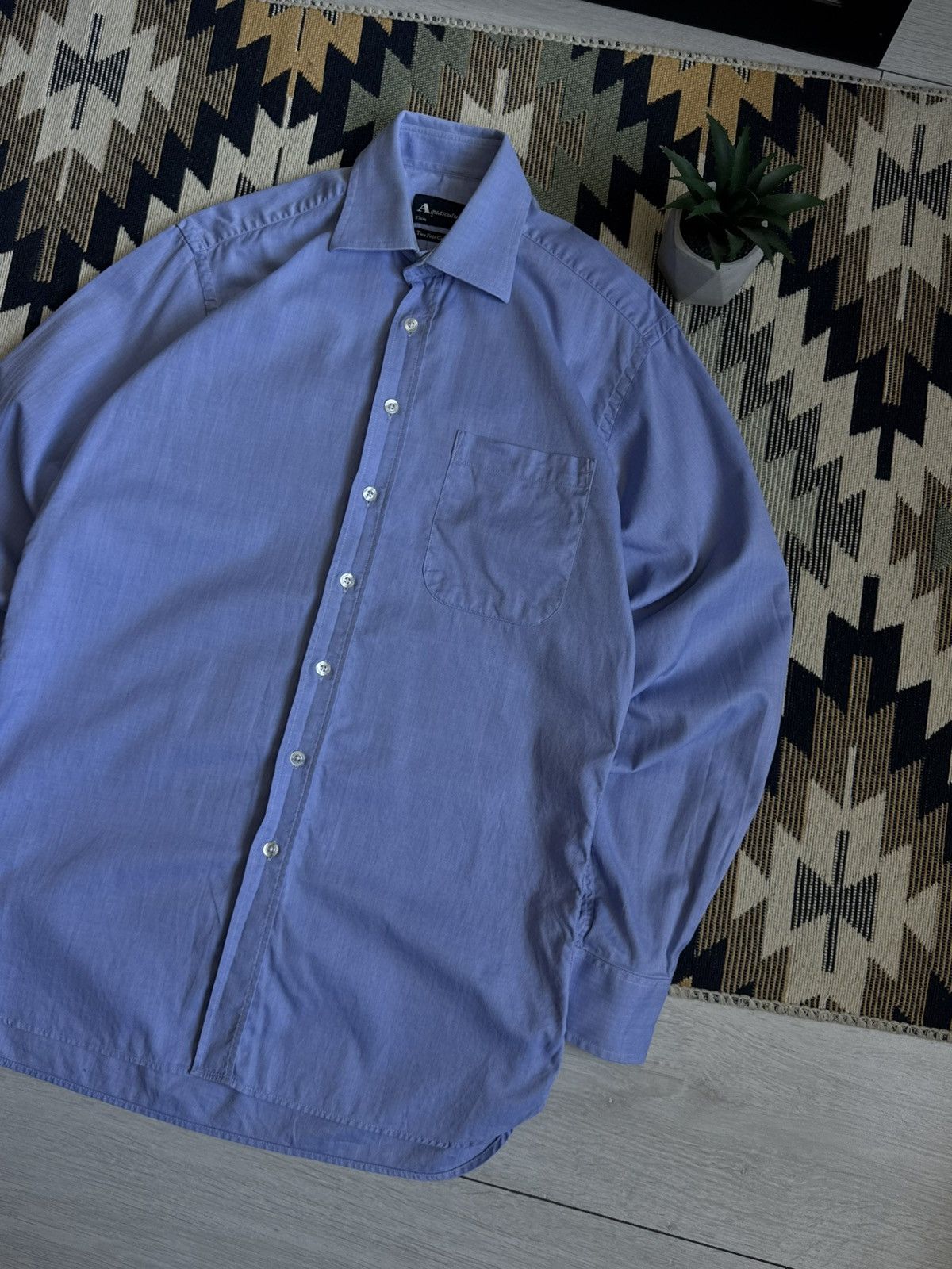 Aquascutum Vintage Aquascutum Button Up Shirt Size US S / EU 44-46 / 1 - 3 Thumbnail