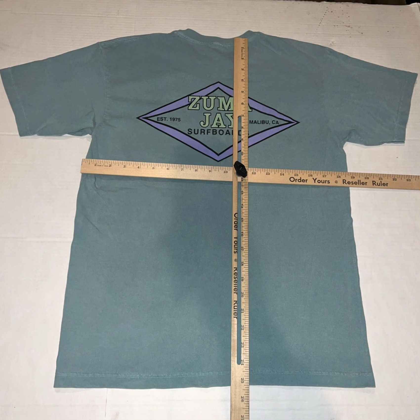 Logo 7 Zuma Jay Surfboards Malibu Vintage Shirt Small Green Size US S / EU 44-46 / 1 - 7 Thumbnail