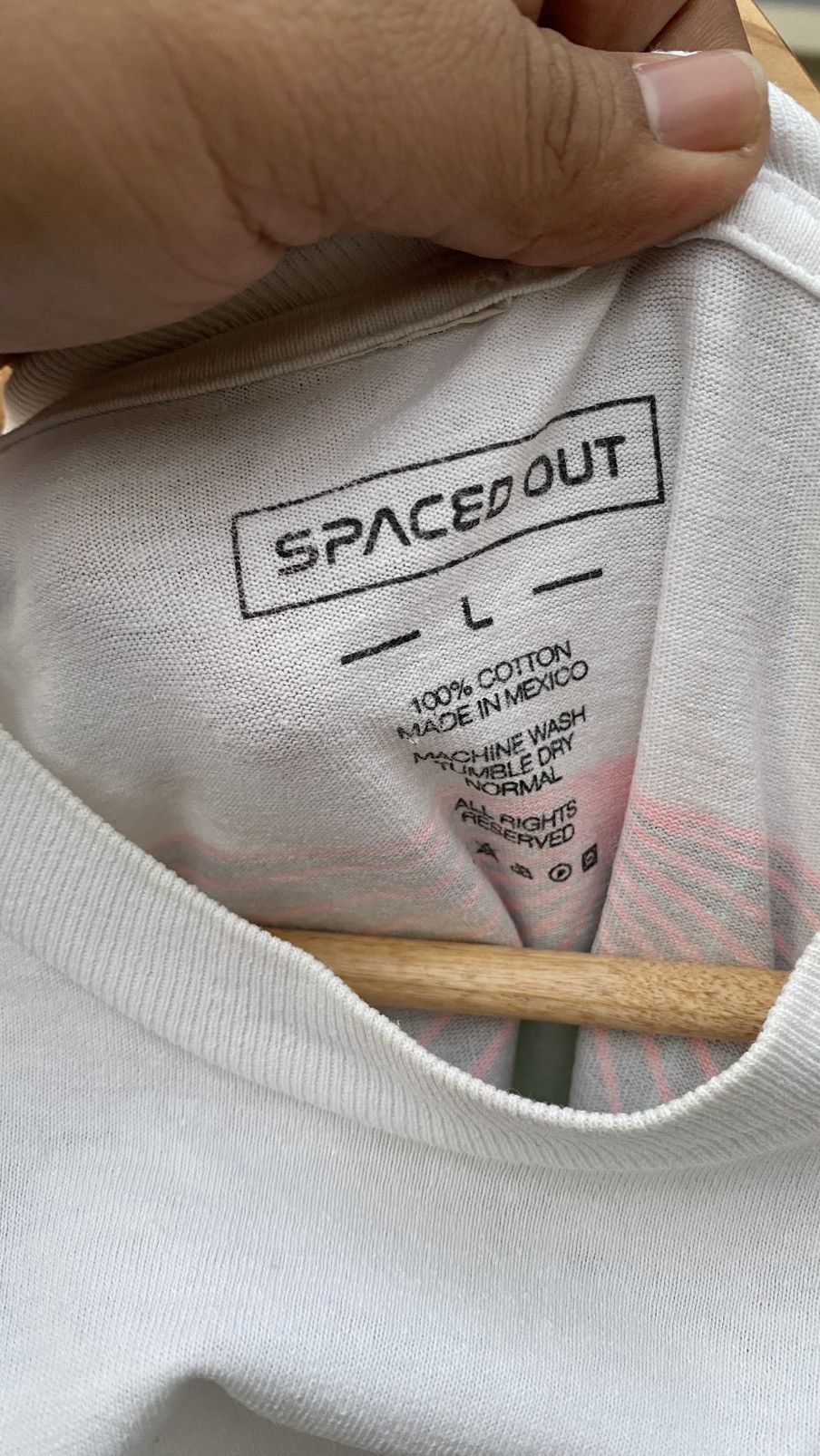 Other RARE Spaced Out Alien Back Hit Size US L / EU 52-54 / 3 - 6 Thumbnail
