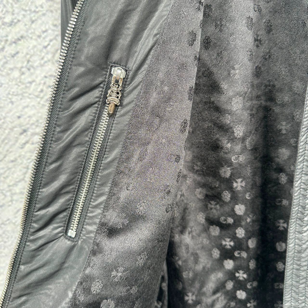 Chrome Hearts chrome hearts nylon zip jacket in black Size US S / EU 44-46 / 1 - 9 Thumbnail