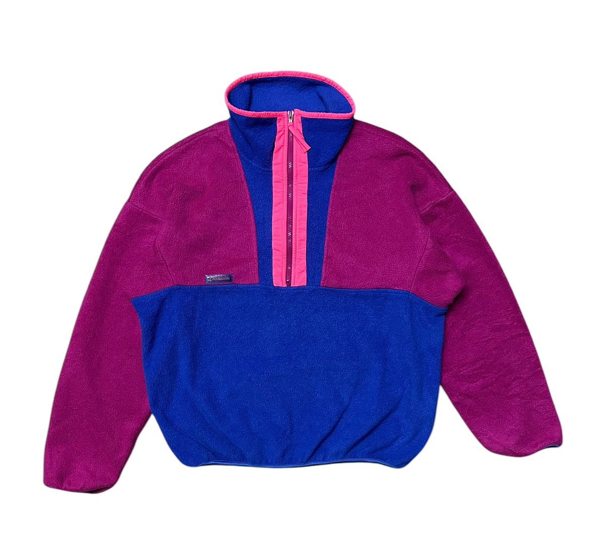 Columbia Columbia half zipper fleece two colour sweatshirt Size US L / EU 52-54 / 3 - 1 Thumbnail