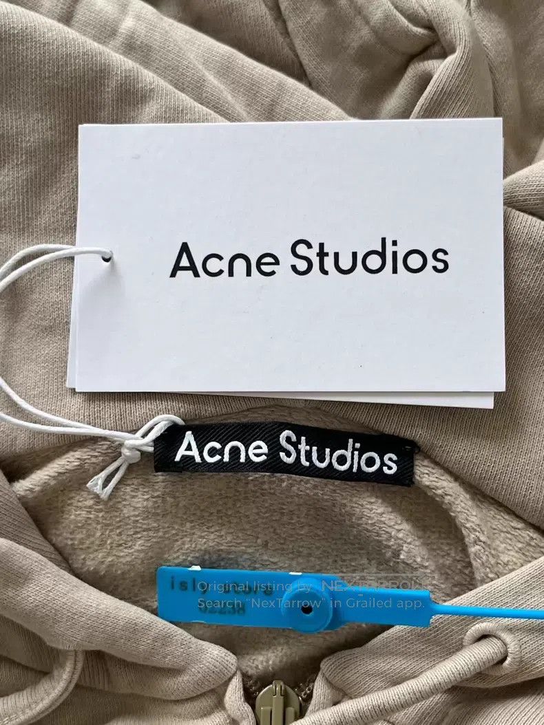 Acne Studios Acne Studios Face expression faded zipper hooded sweatshir Size US S / EU 44-46 / 1 - 5 Thumbnail