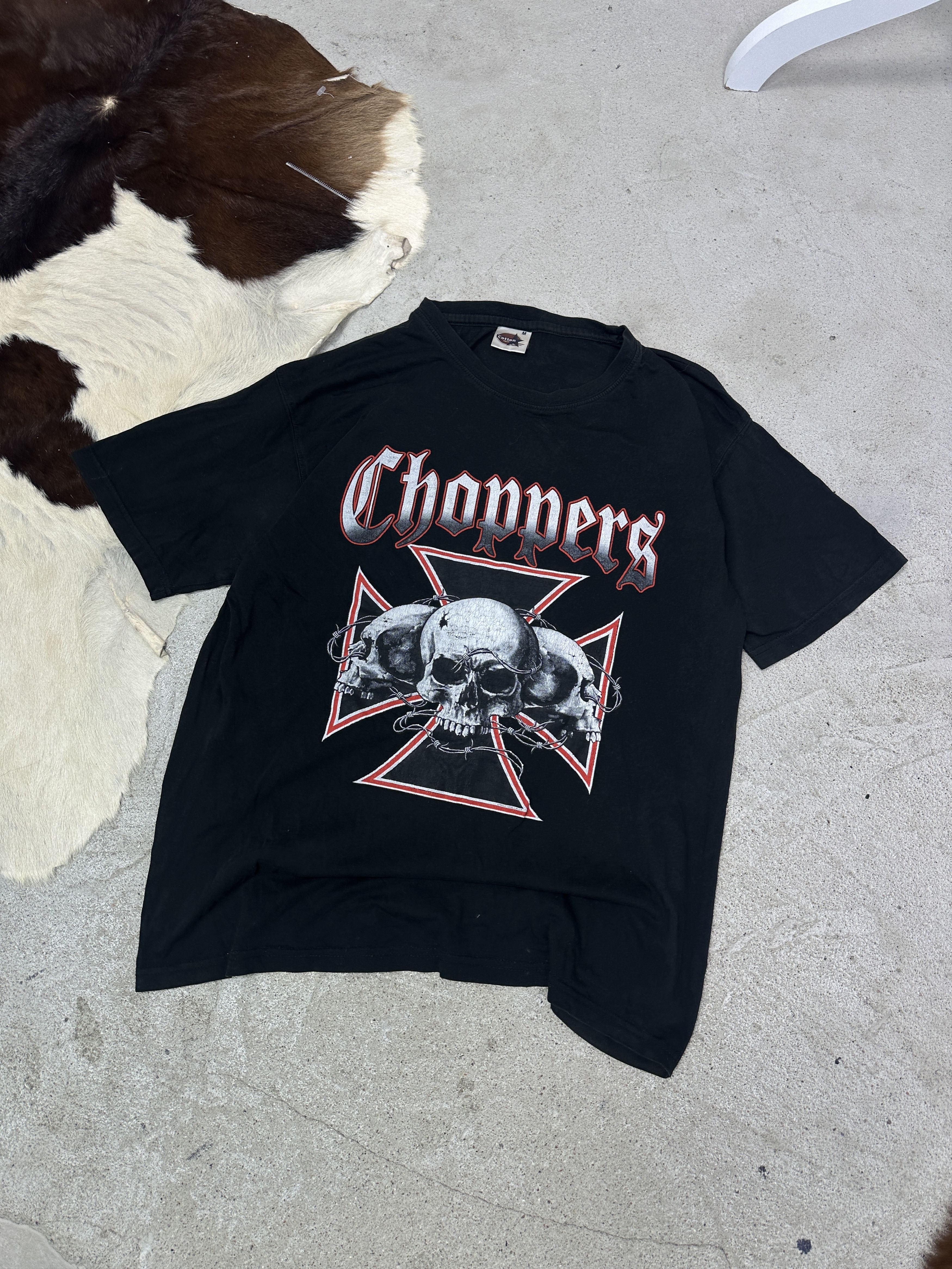 Vintage Vintage Streetwear West Coast Choppers T-shirt Y2K Size US M / EU 48-50 / 2 - 1 Thumbnail