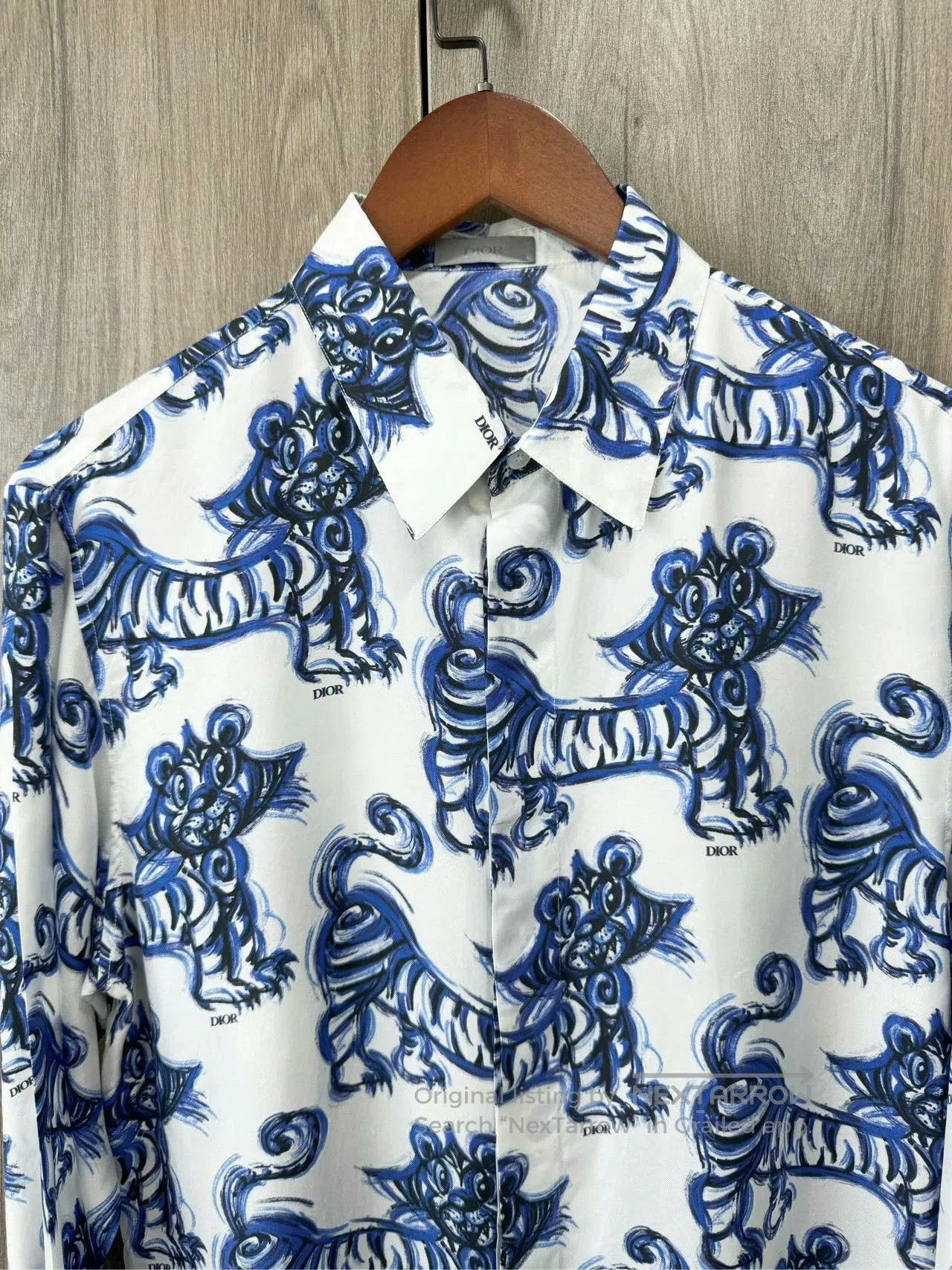 Dior Dior x Kenny Scharf Tiger Limited LS Shirt. Size US M / EU 48-50 / 2 - 2 Thumbnail