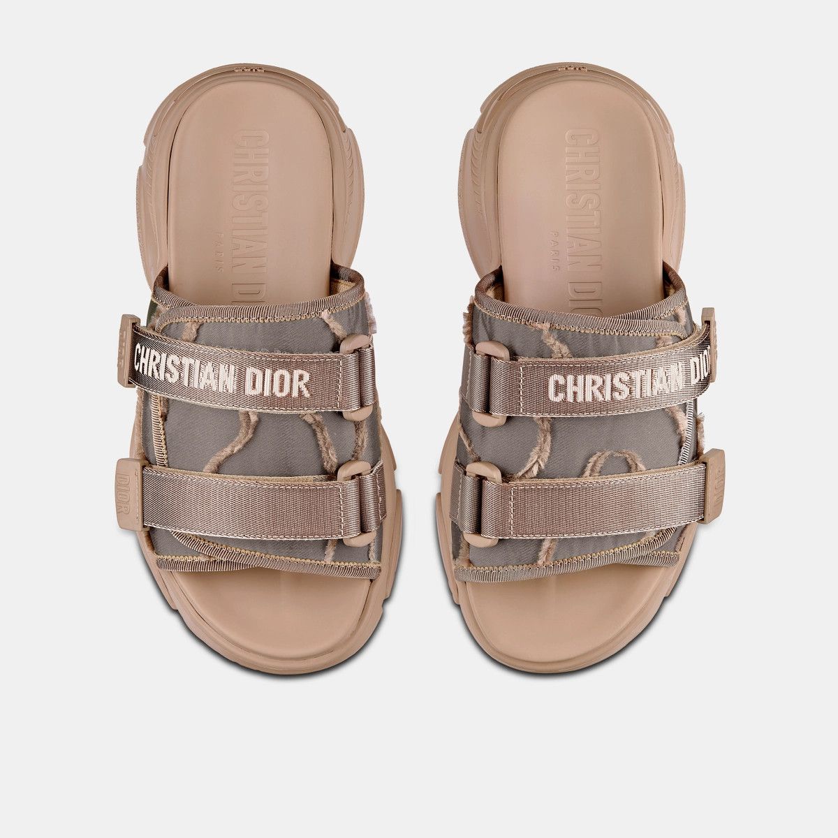 Dior o1w1db11024 D-Wander Slide in Nude Size US 9 / IT 39 - 4 Thumbnail