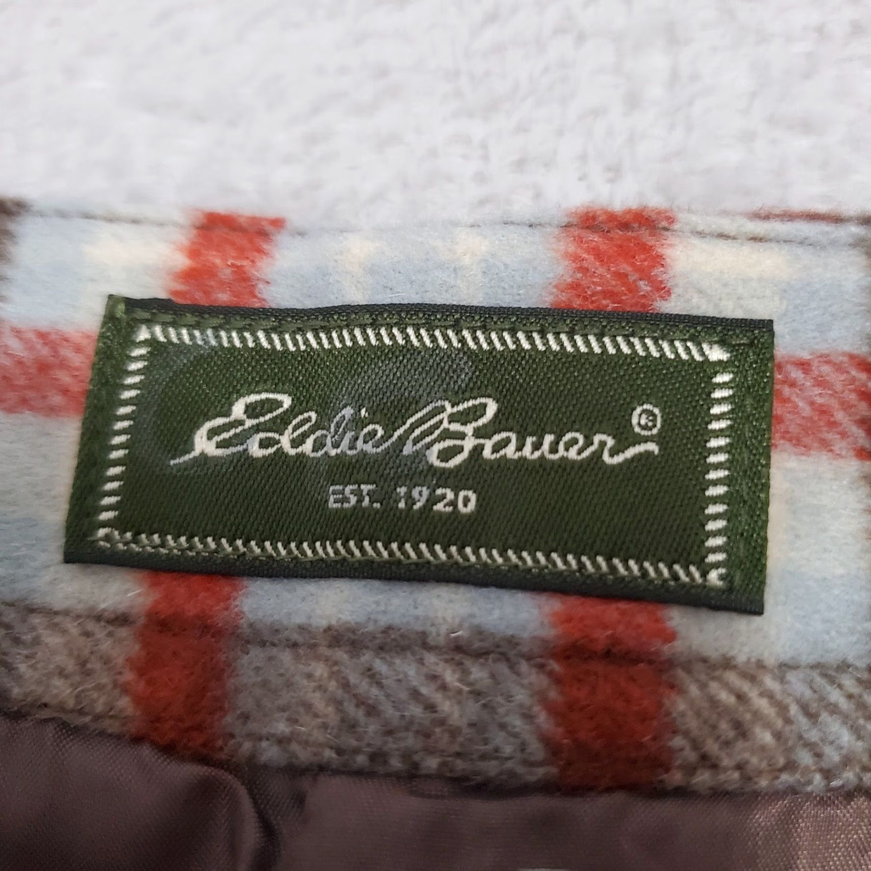 Eddie Bauer VINTAGE Eddie Bauer Skirt Womens 6 Brown Multi Plaid Wool Cashmere Blend Preppy Academia Pockets Lined Knee Length A-Line Mens? Size 28" / US 6 / IT 42 - 3 Thumbnail