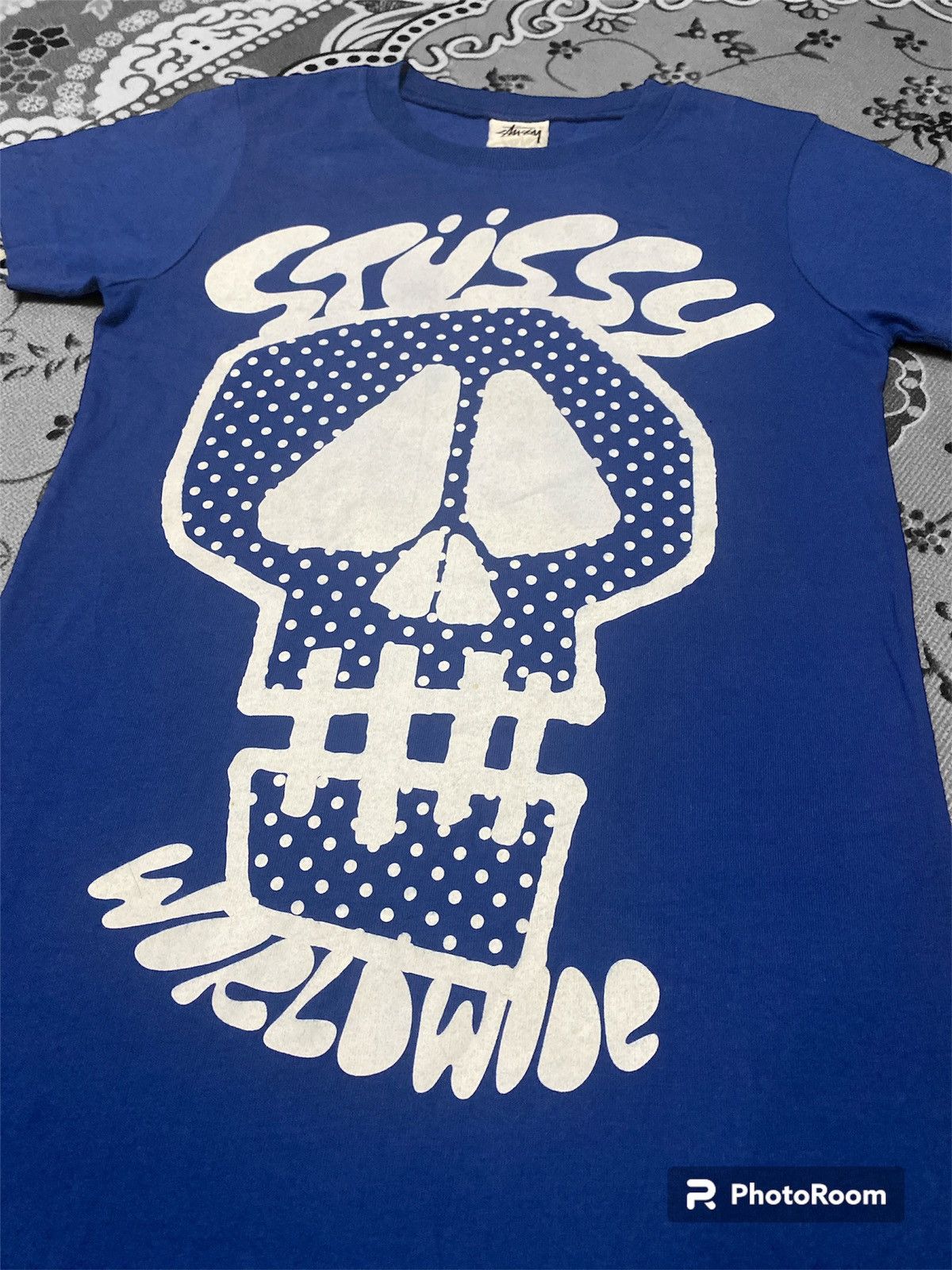 Stussy × Vintage ‼️RARE‼️STUSSY WORLDWIDE SHIRT TEE🔥 Size S / US 4 / IT 40 - 4 Thumbnail