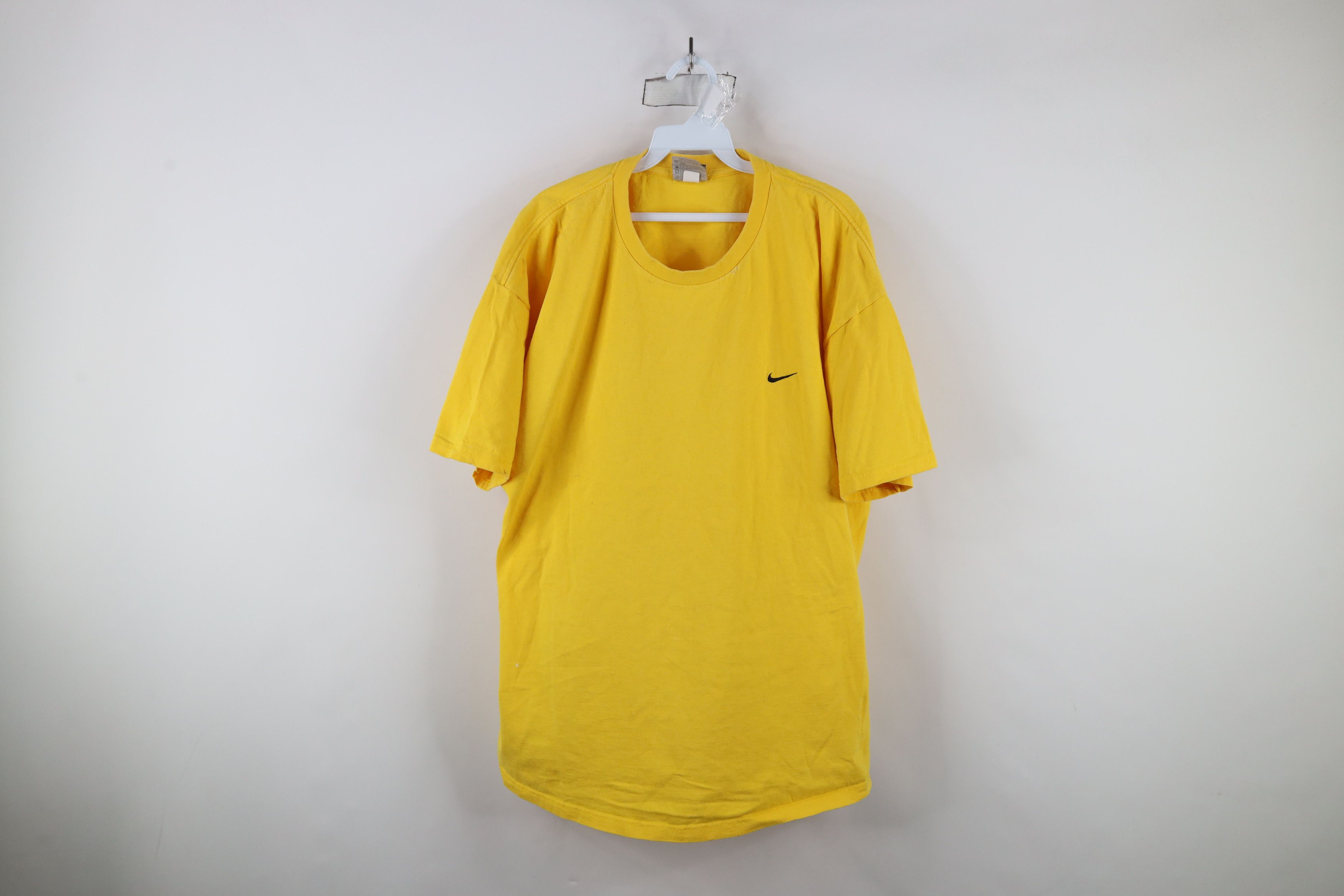 Nike × Vintage Vintage Nike Travis Scott Mini Swoosh Short Sleeve T-Shirt Size US XXL / EU 58 / 5 - 1 Thumbnail