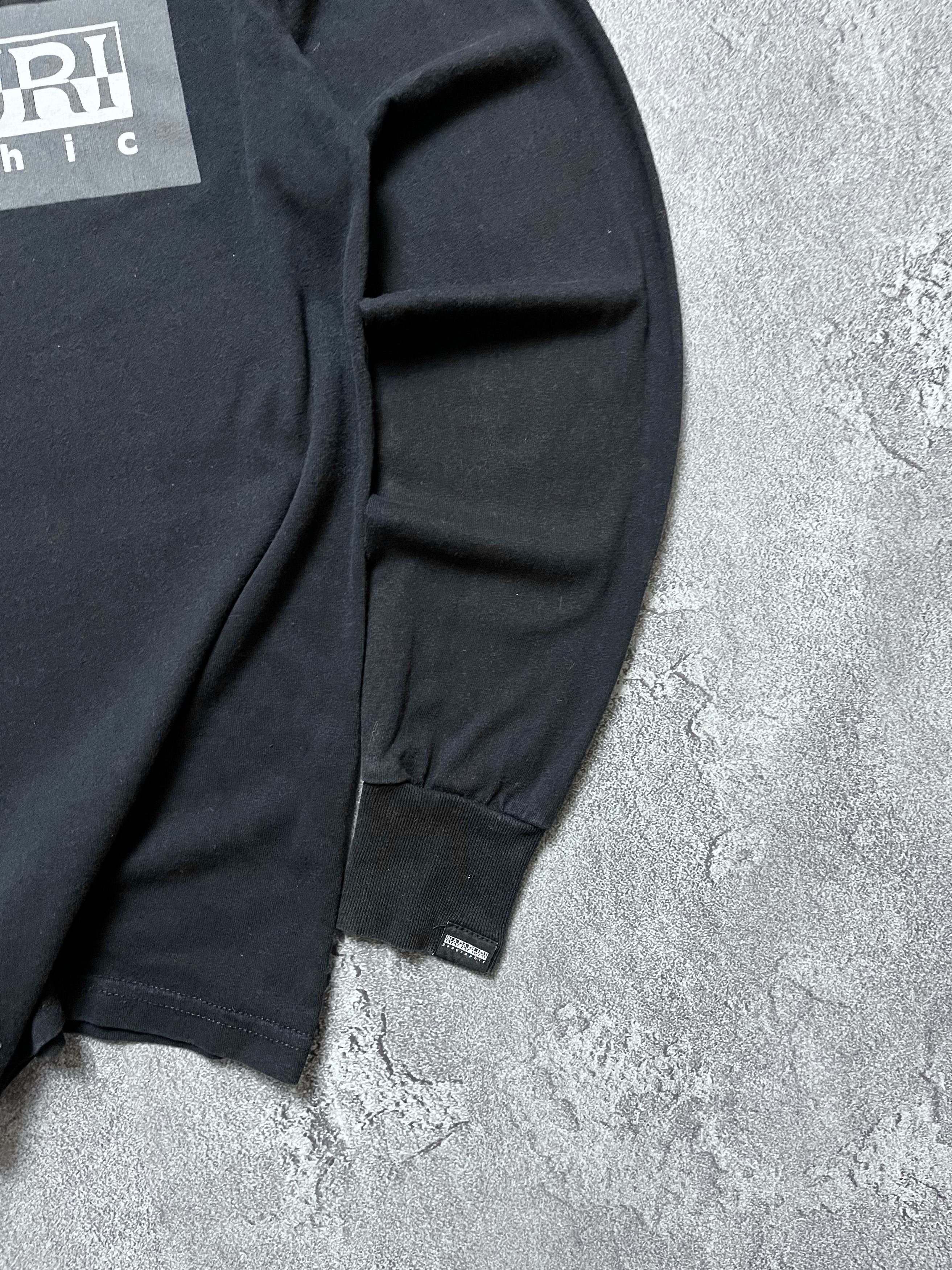 Napapijri Vintage Long Sleeve Napapijri Big Logo Mens M Size US M / EU 48-50 / 2 - 3 Thumbnail