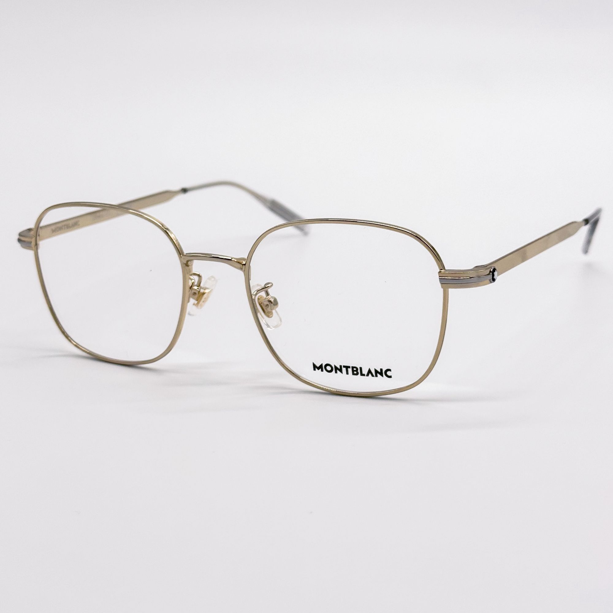 Montblanc NEW MONTBLANC EYEGLASSES MB0238OK 001 GOLD MEN EYEWEAR Size ONE SIZE - 2 Thumbnail