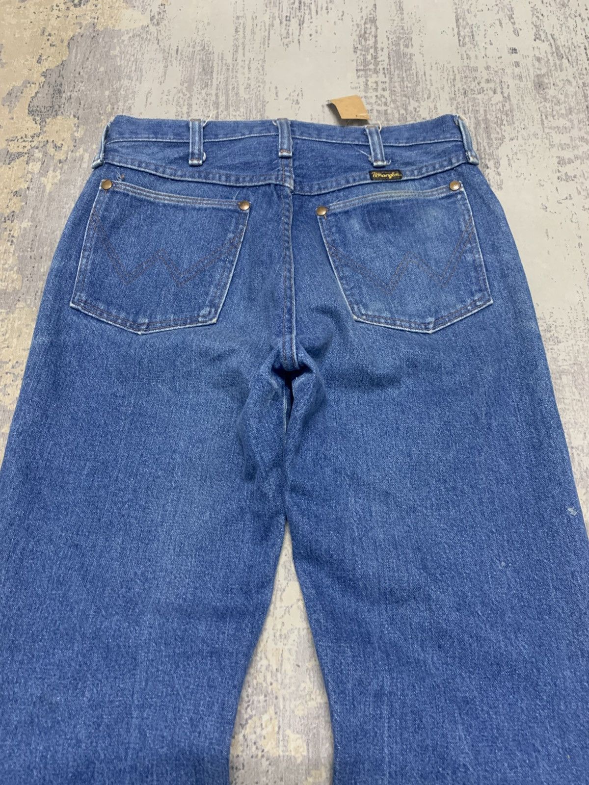 Vintage Vintage Wrangler Jeans Distressed Denim Size US 29 - 10 Thumbnail