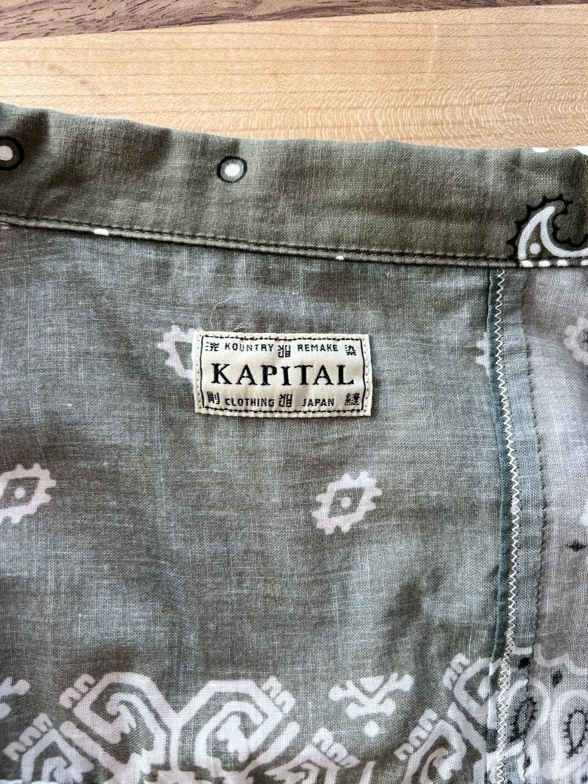 Kapital Kapital Patchwork Bandana Print shirt Size US XL / EU 56 / 4 - 4 Thumbnail