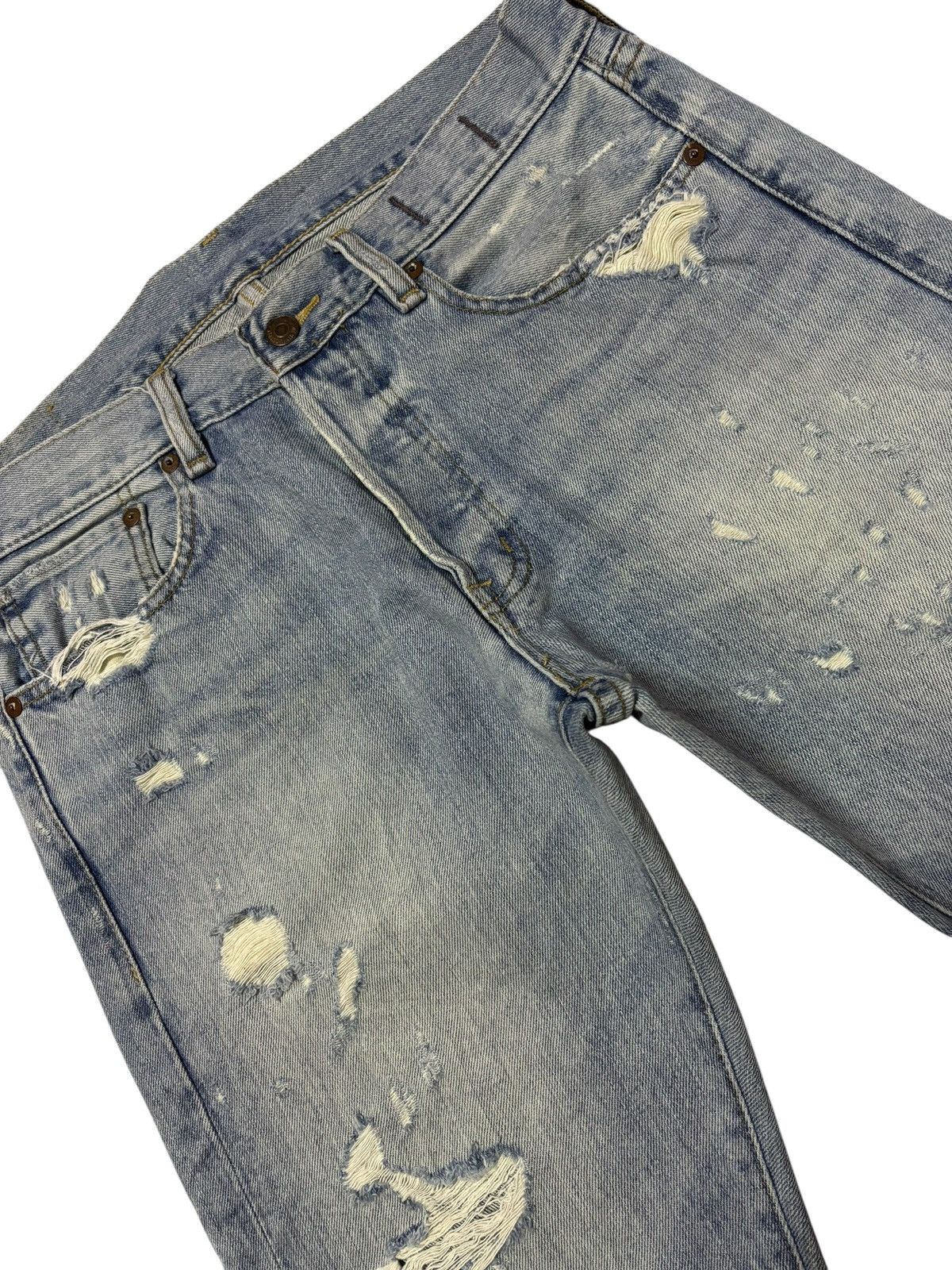 Denim & Supply Ralph Lauren Vtg 90s Ralph Lauren Denim & Supply Distressed Jeans Size US 33 - 5 Thumbnail