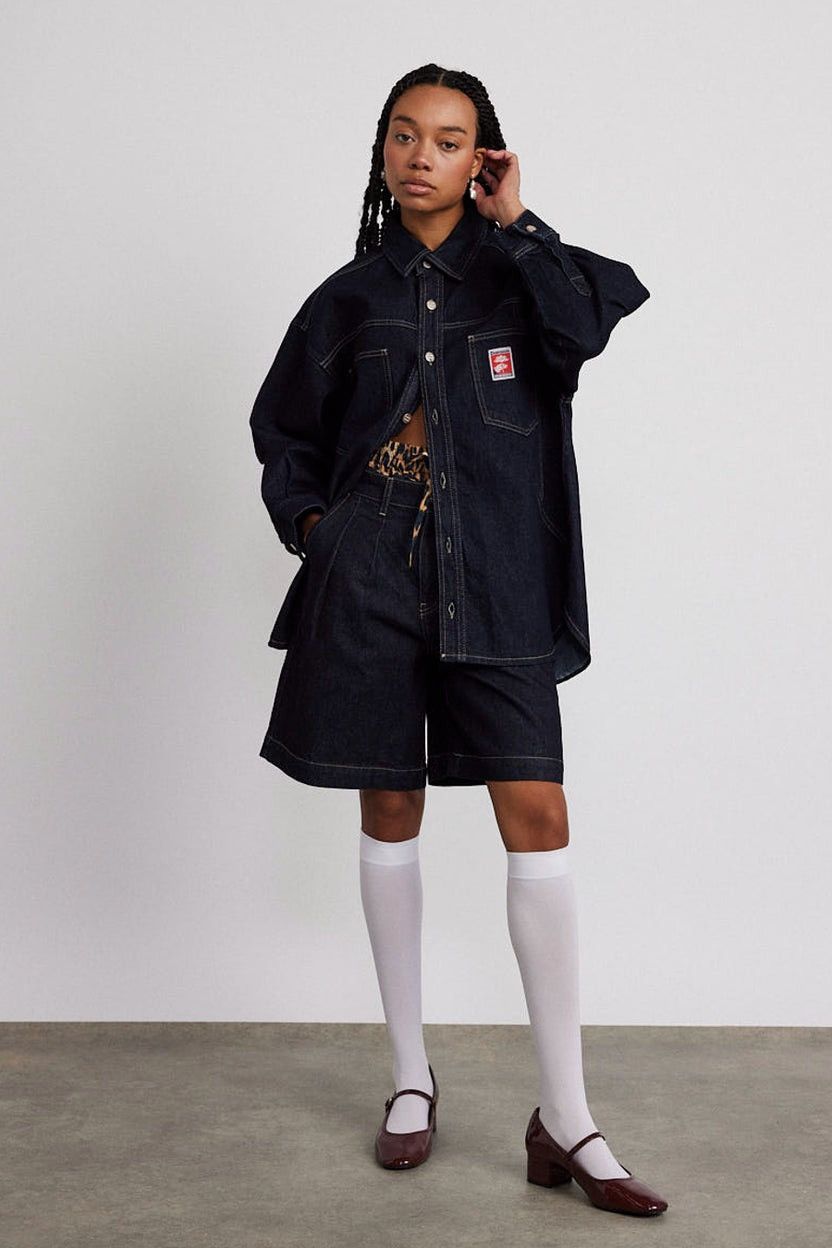 Other NOVA OVERSIZED DENIM JACKET DAMSON MADDER Size XL / US 12-14 / IT 48-50 - 7 Thumbnail