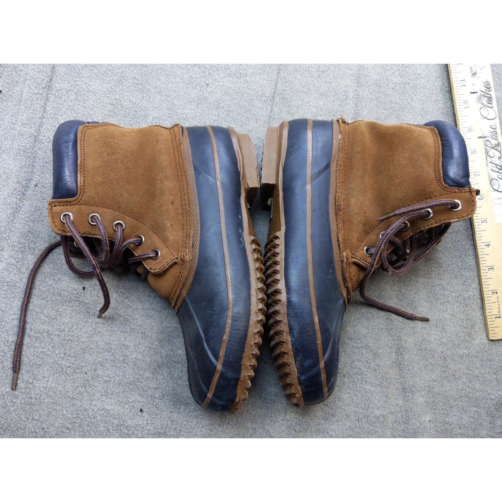 Vintage Red Ball by LaCrosse Mens 10 Brown Suede Thinsulate Waterproof Snow Boot Shoes Winter Indoor Outdoor Size US 10 / EU 43 - 8 Thumbnail