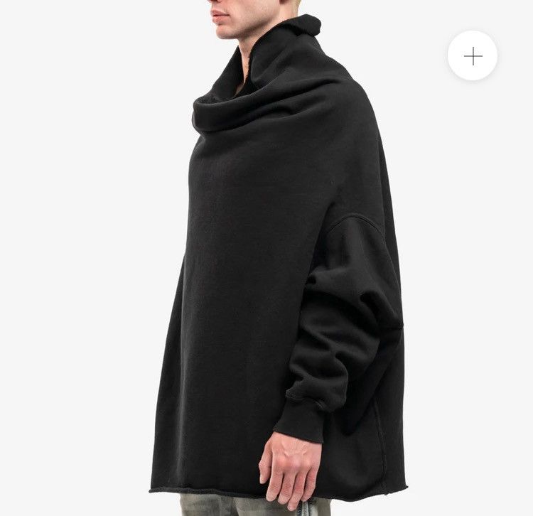Rick Owens NEVER WORN / Rick Owens Cowl Neck Sweatshirt Size US L / EU 52-54 / 3 - 3 Thumbnail