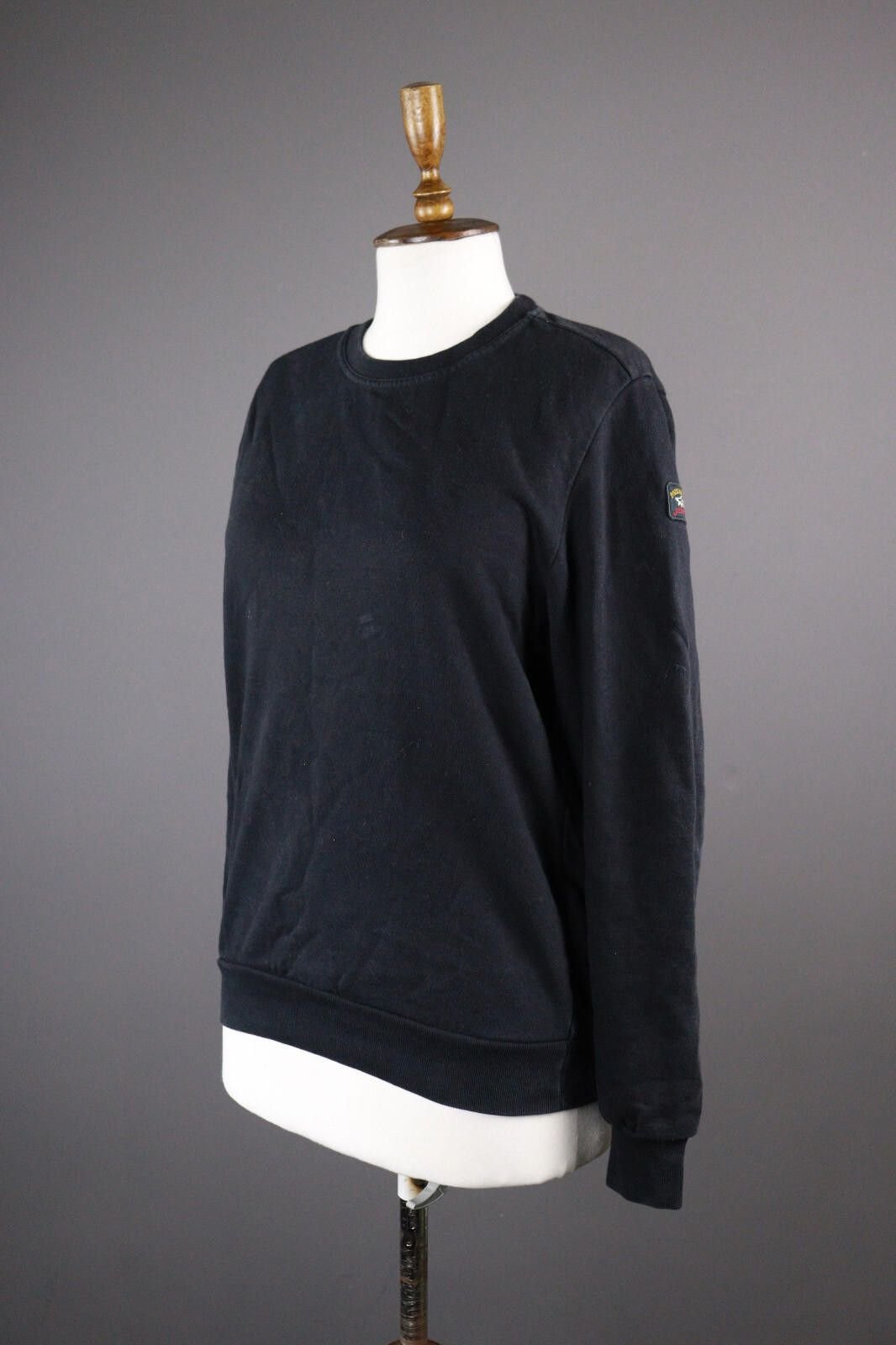 Paul & Shark Ladies Paul & Shark Yachting Black Sweatshirt Sweater Size M Size M / US 6-8 / IT 42-44 - 1 Thumbnail