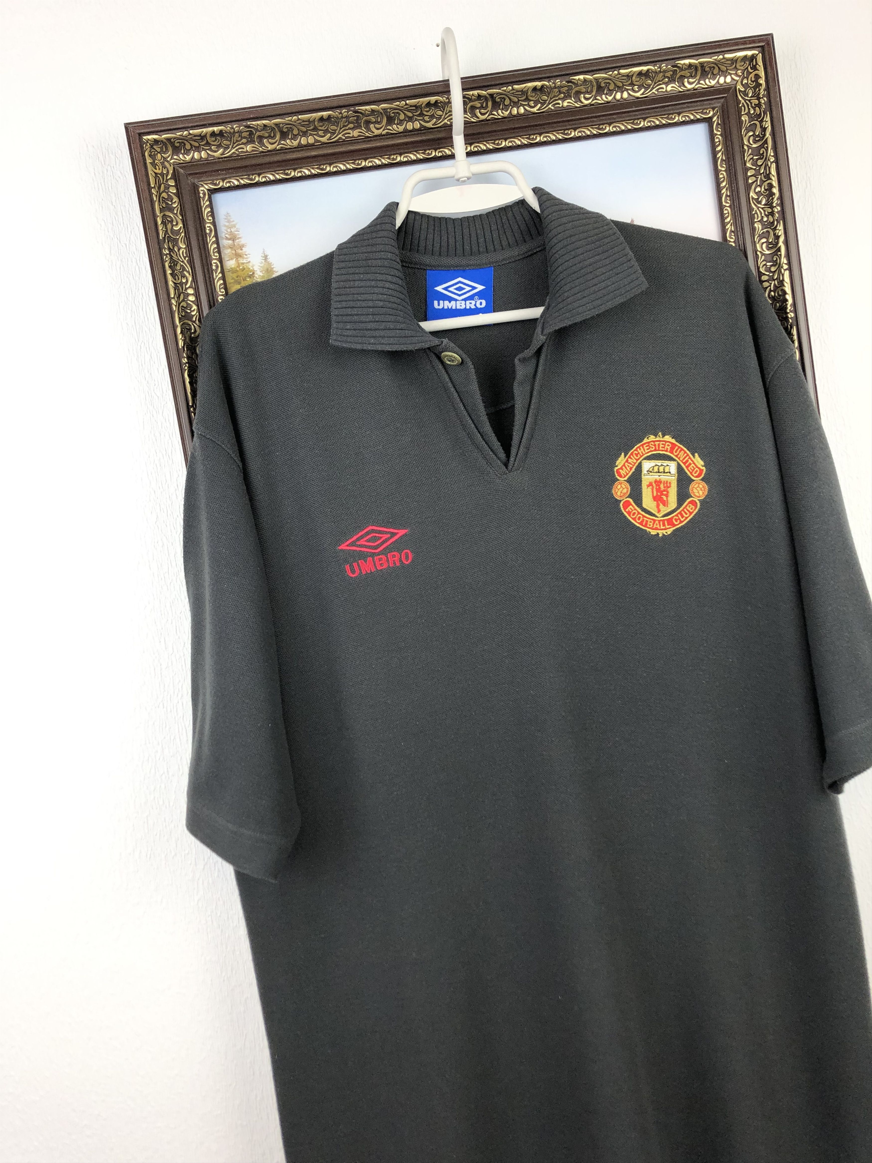 Vintage Vintage 90's Manchester United Football Shirt Umbro Jersey Size US M / EU 48-50 / 2 - 3 Thumbnail