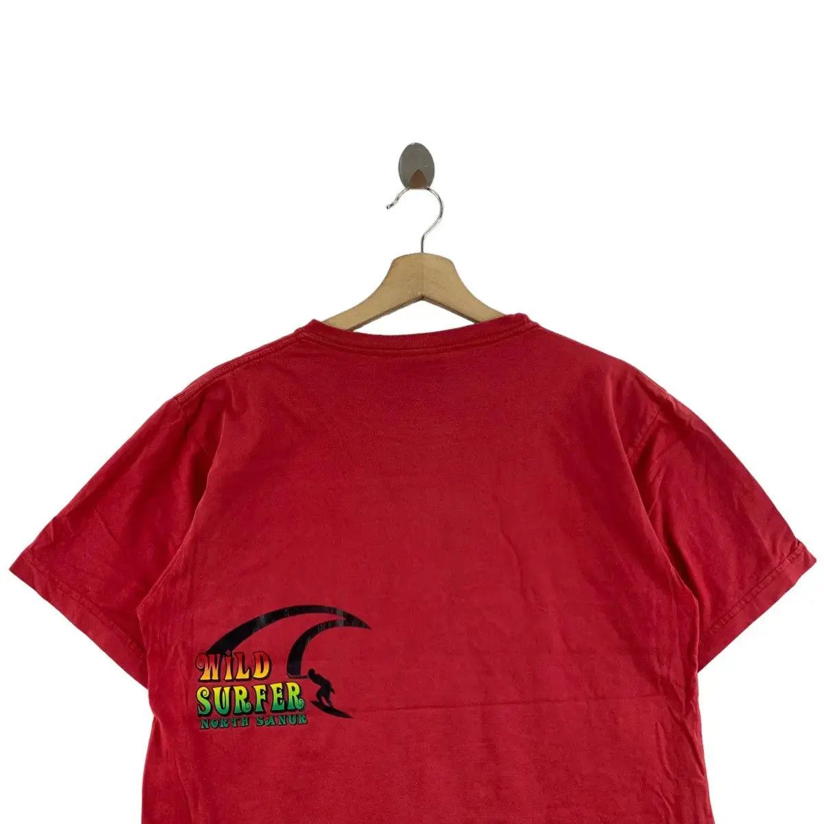 Vintage Vintage WILD SURFER BALI North Sanur Tee Shirt Top Beach Size US M / EU 48-50 / 2 - 4 Thumbnail