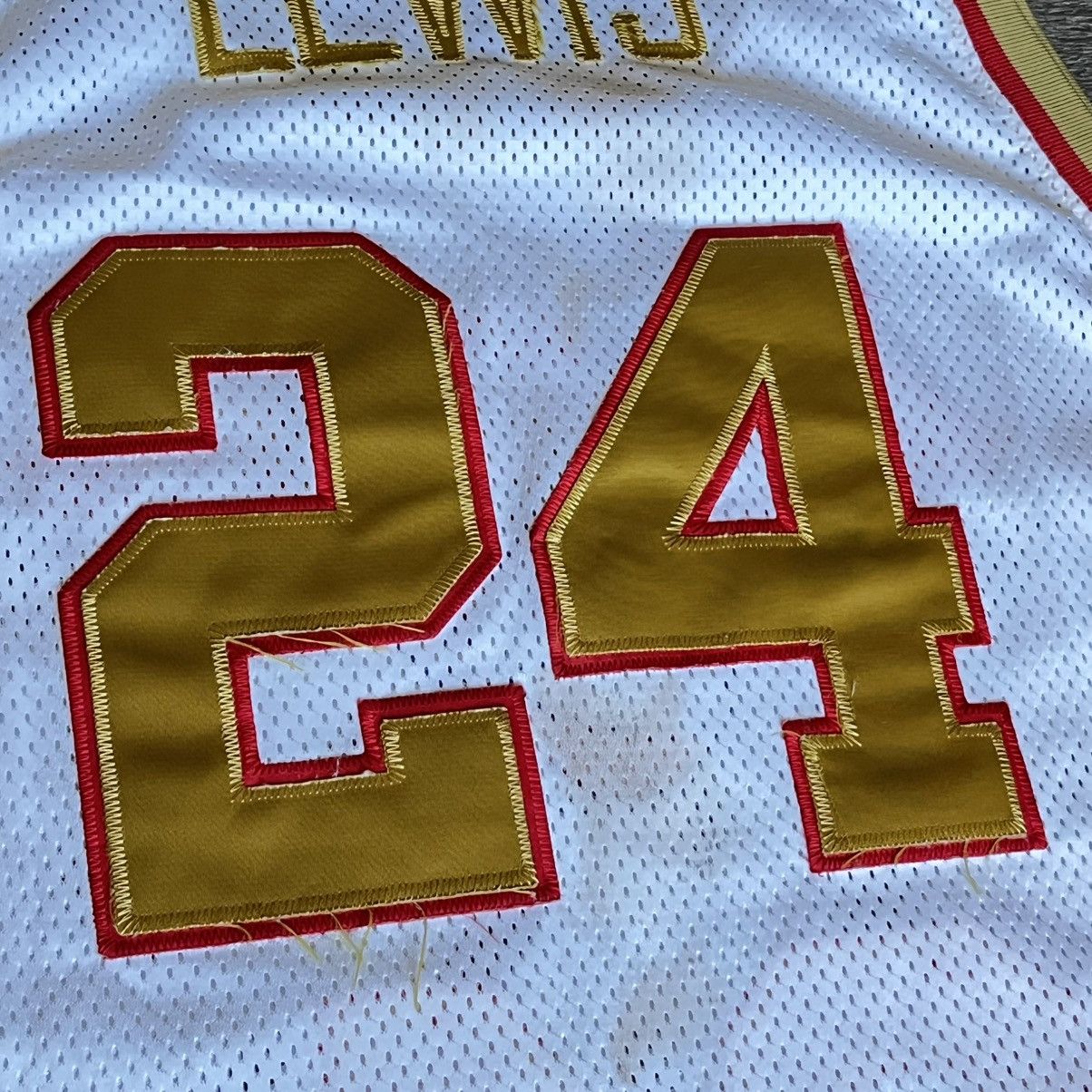 Mitchell & Ness × NBA × Vintage Vintage 1990s NBA Hardwood Classics Condors Lewis #24 Jersey Size US XL / EU 56 / 4 - 7 Thumbnail