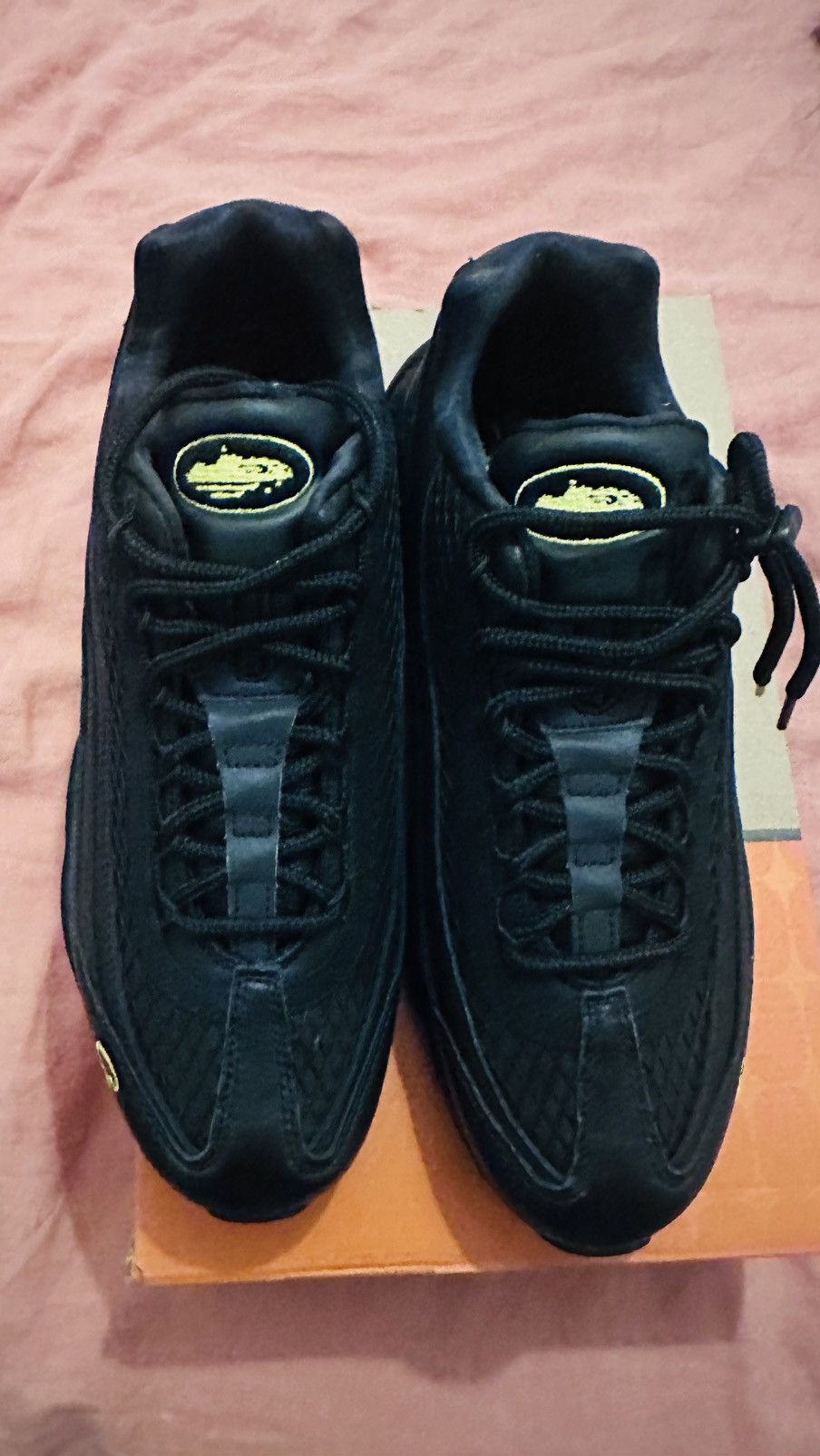 Corteiz × Nike Nike Air Max 95 Corteiz Honey Black Size US 10.5 / EU 43-44 - 8 Thumbnail