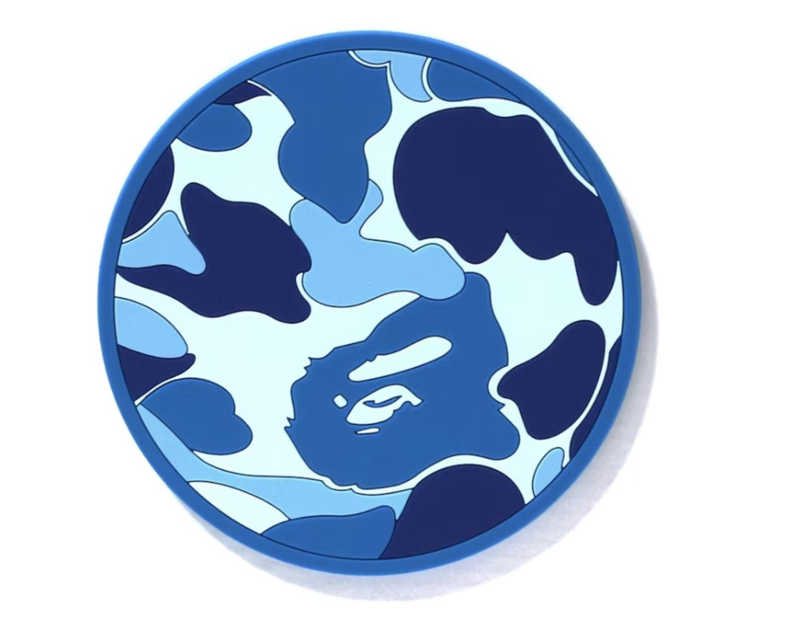 Bape BAPE ABC Camo Blue Coaster - A Bathing Ape - Silicone Size ONE SIZE - 1 Thumbnail