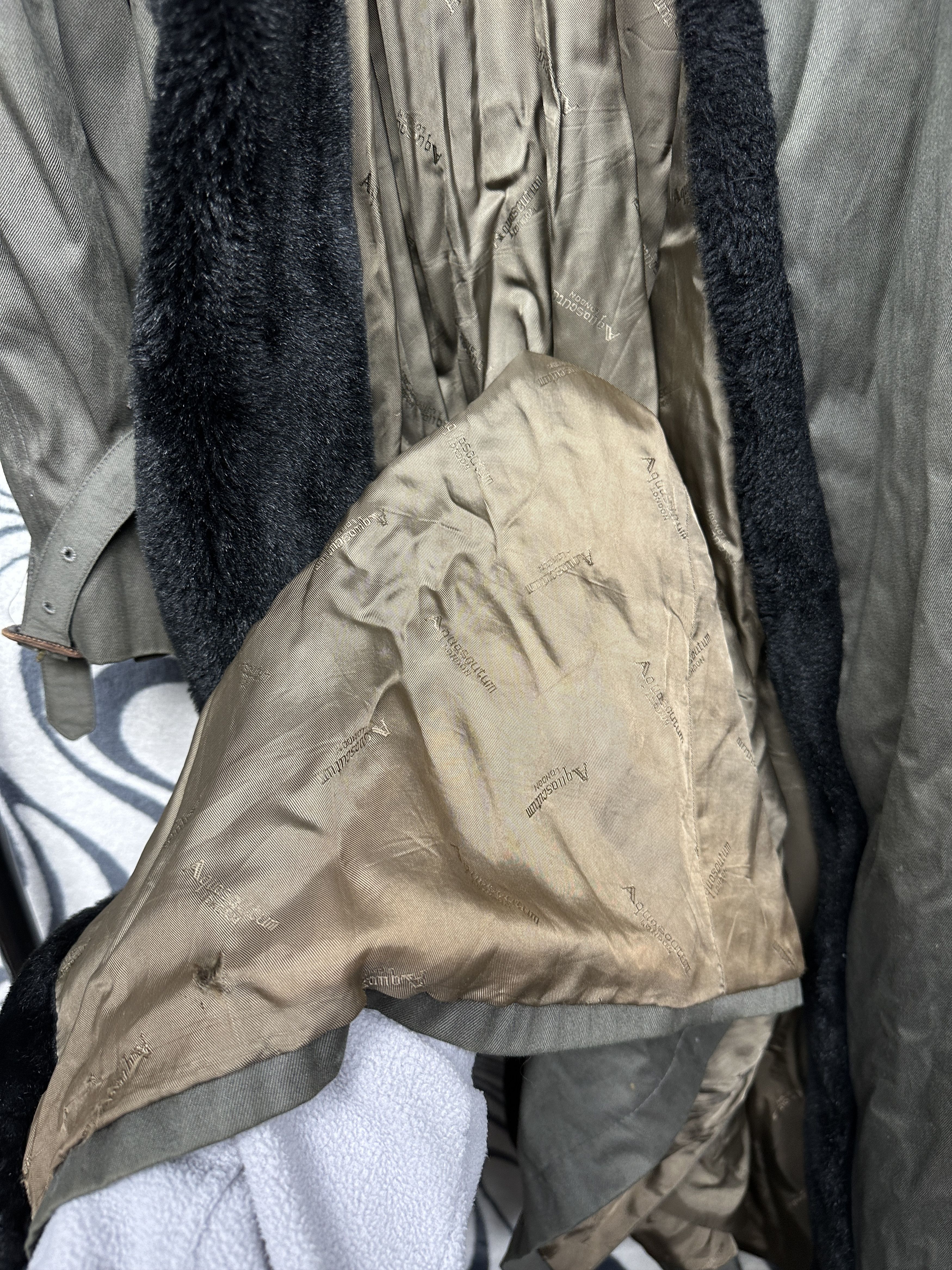 Aquascutum Aquascutum London Womens Trench Coat Jacket Size XL / US 12-14 / IT 48-50 - 8 Thumbnail