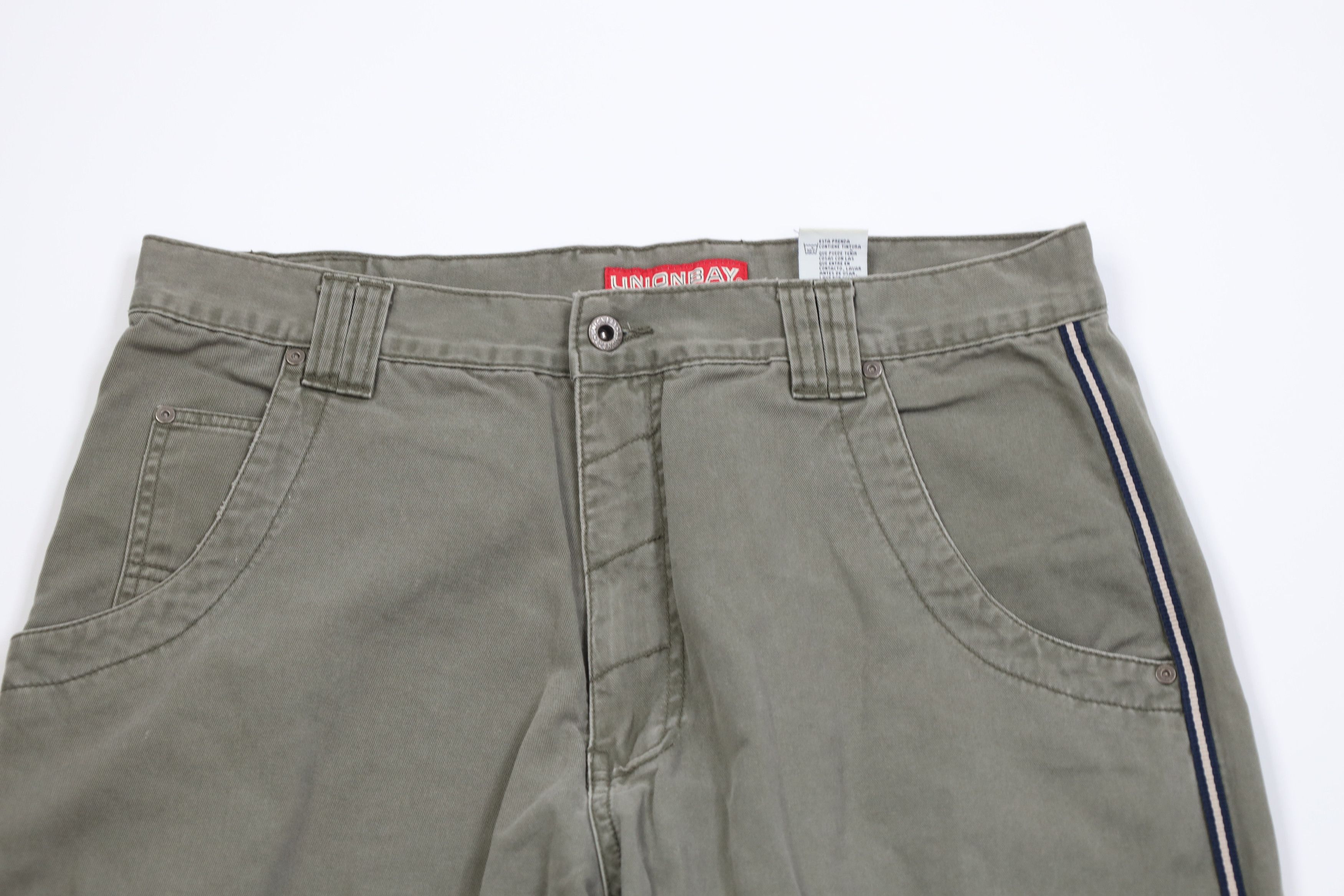 UNIONBAY Vintage 90s Y2K Unionbay Skateboarding Pocket Wide Leg Pants Size US 36 / EU 52 - 2 Thumbnail