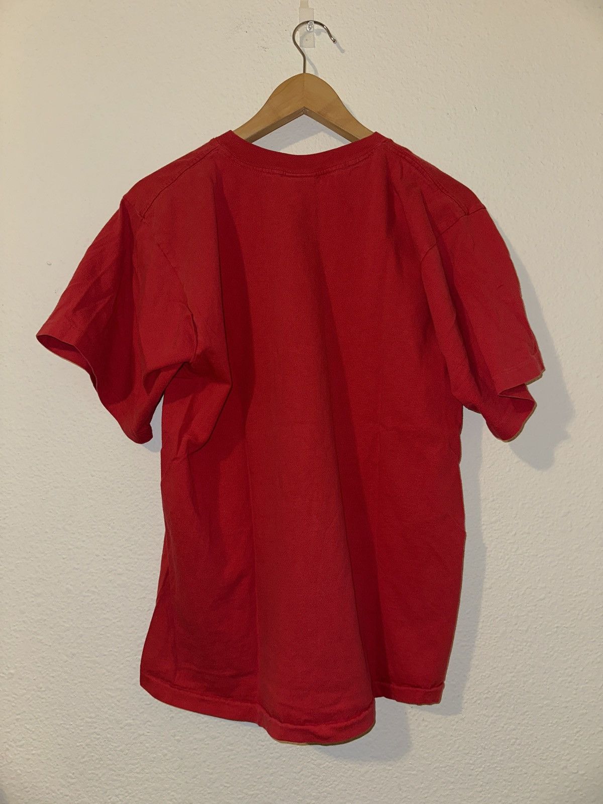 Nike × Vintage Vintage 80s Red Nike Swoosh Size US M / EU 48-50 / 2 - 3 Thumbnail