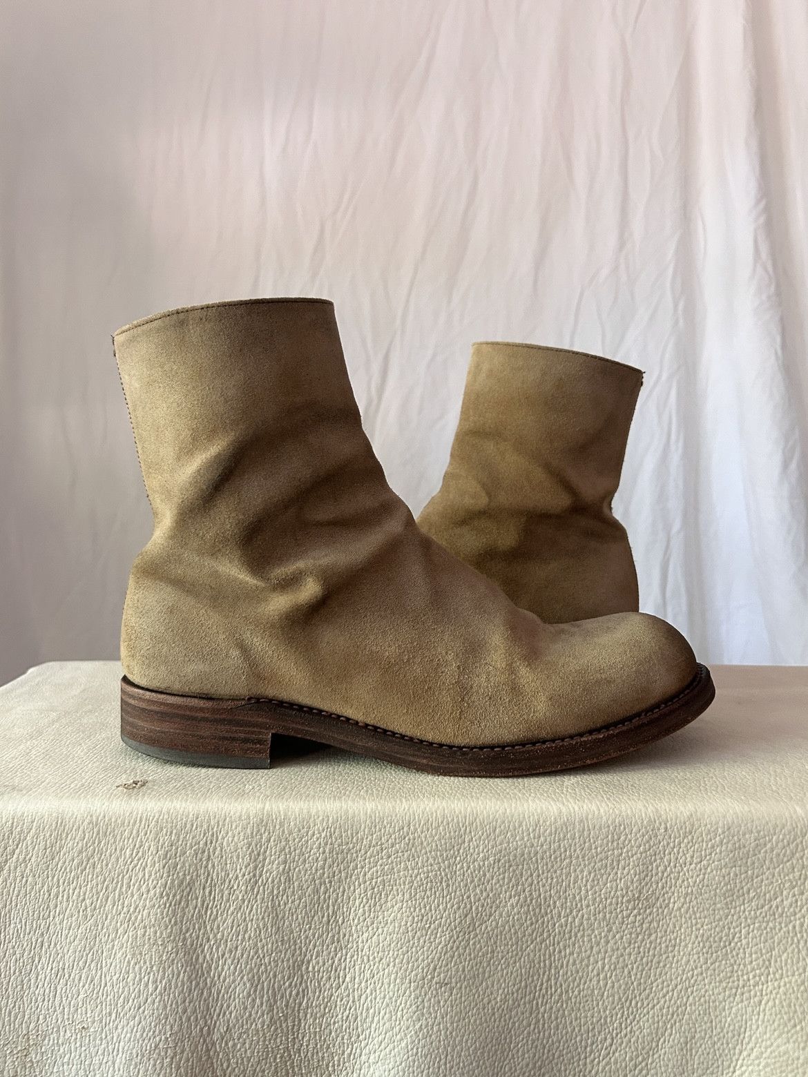 Kazuyuki Kumagai Attachment GUIDI VITTELO FIORE One piece side ZIP