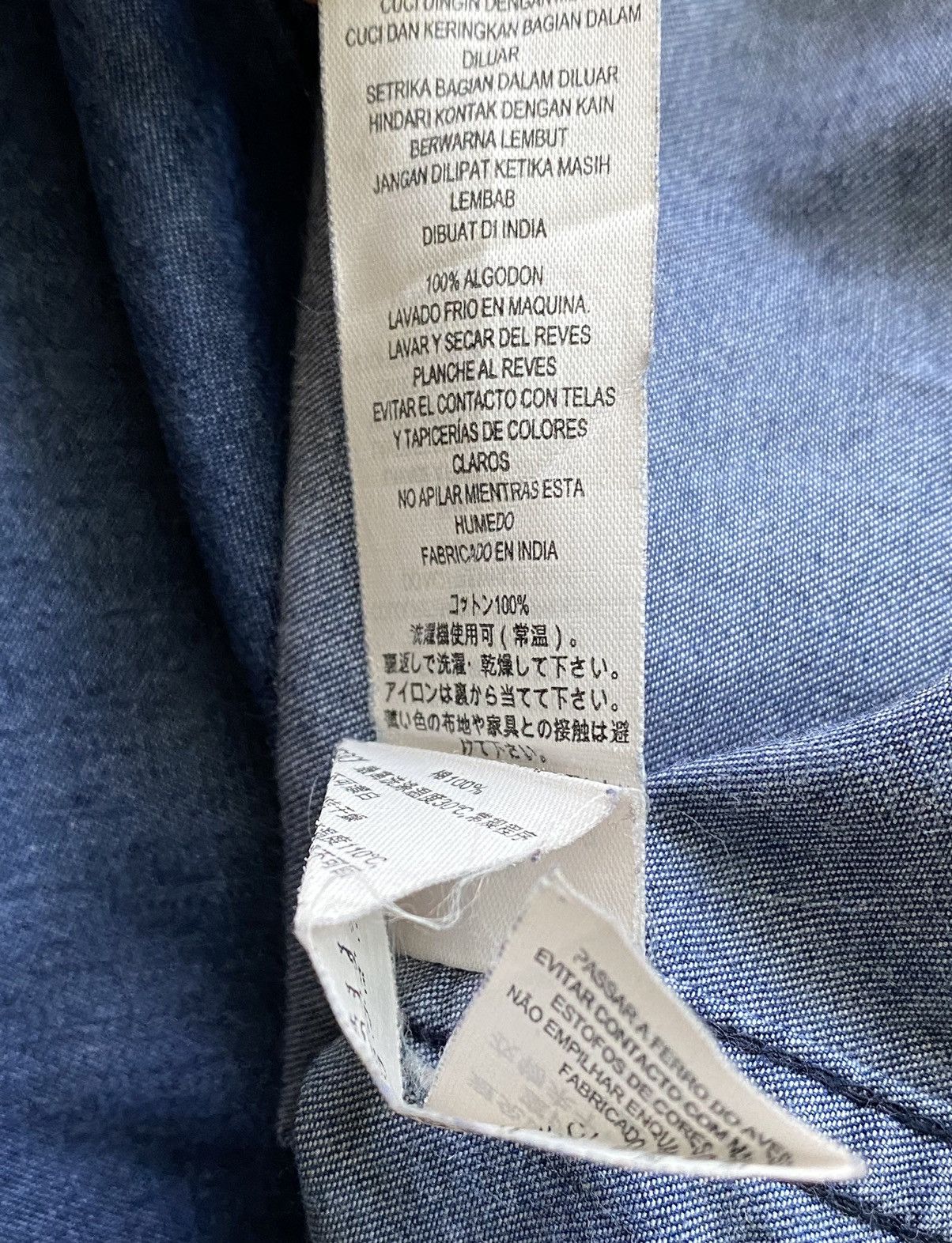 YMC You Must Create denim style ls shirt YMC Size US S / EU 44-46 / 1 - 5 Thumbnail