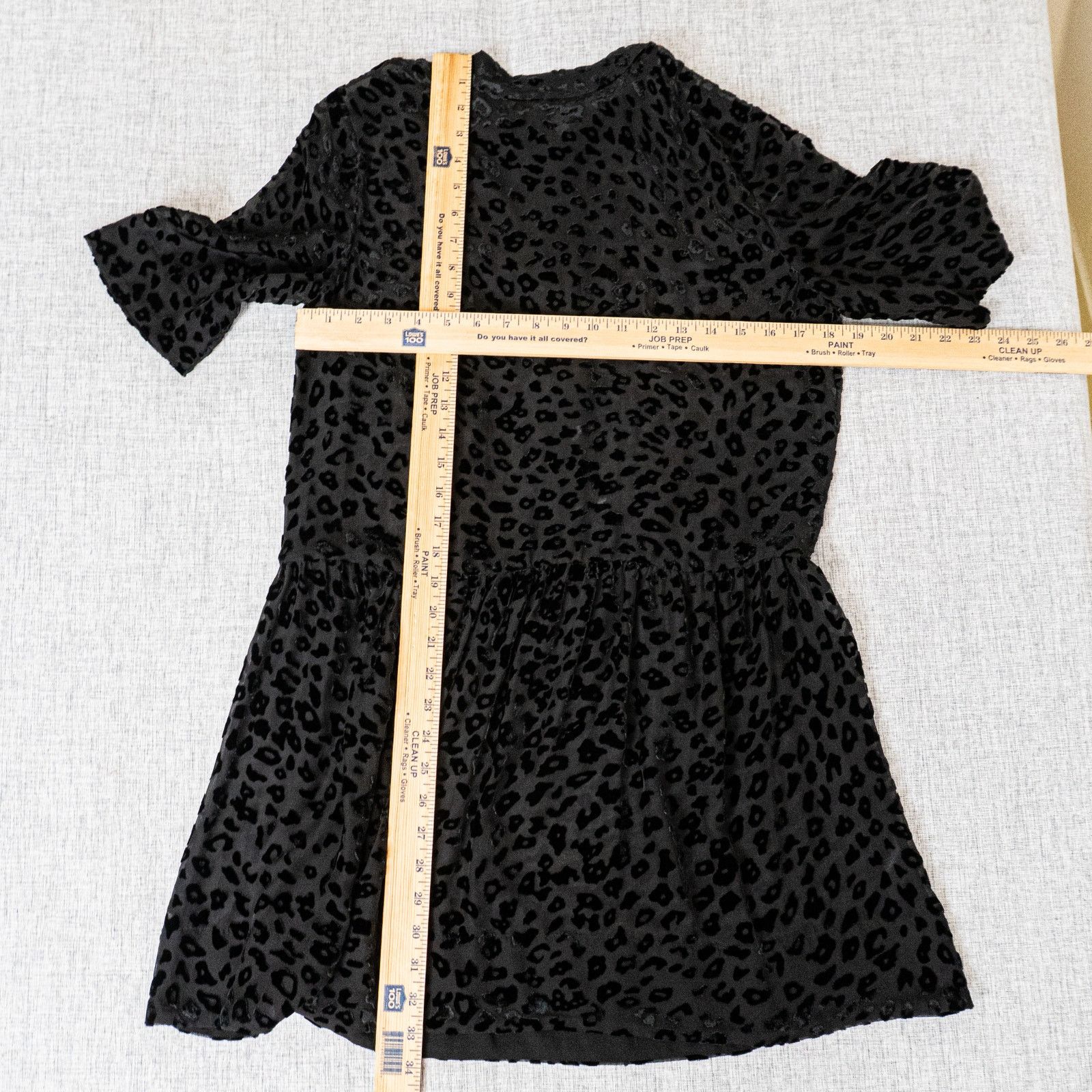 Rag & Bone Rag & Bone Gia Mini Dress Silk Blend Sheer Leopard Velvet XS Size XS / US 0-2 / IT 36-38 - 6 Thumbnail
